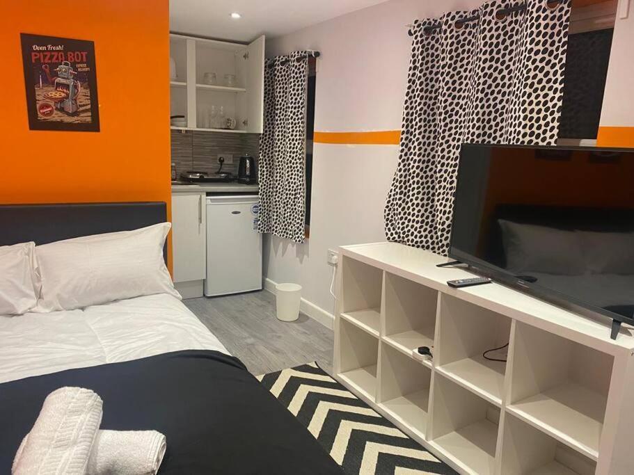 Private Garden 1bed Studio Apart Battersea Perfect For Coupled Or Solo Travellers Pet Friendly Free Netflix & Wifi Lägenhet London