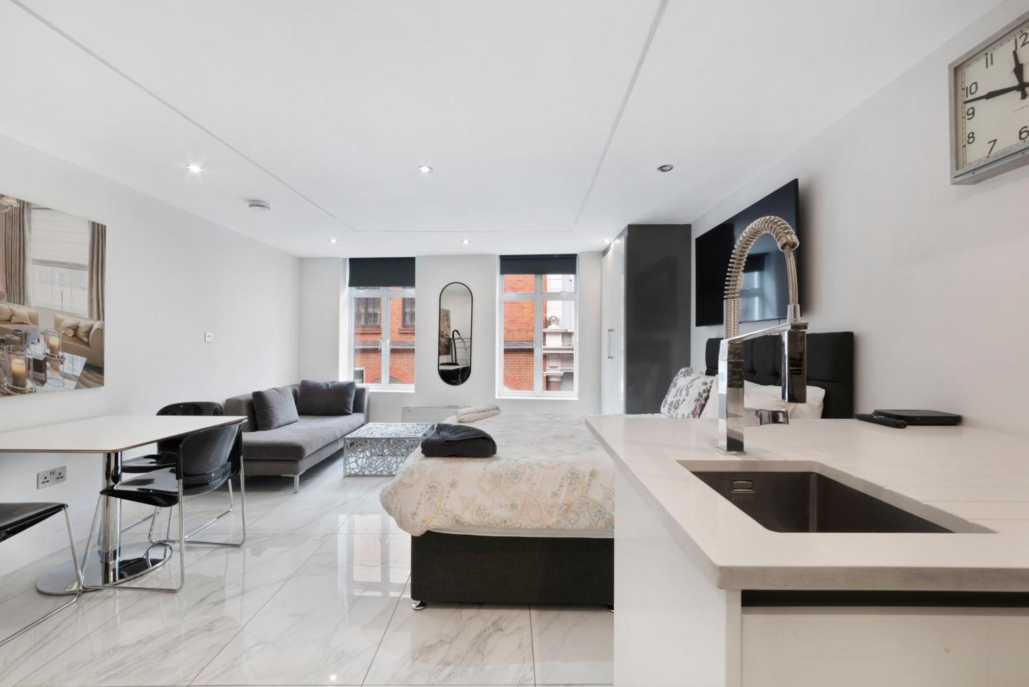 Stylish New Covent Garden Soho Studio Apart Leilighet *