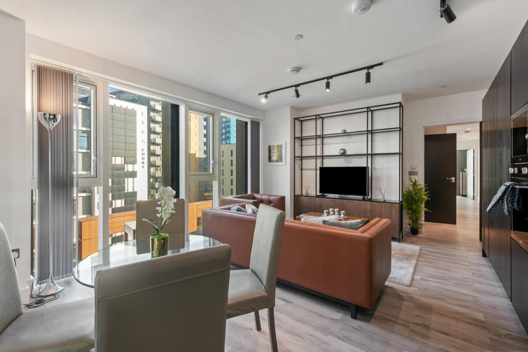 Lägenhet Mysquare Modern One & Two Bedrooms Flat In North Acton Close To Ealing London
