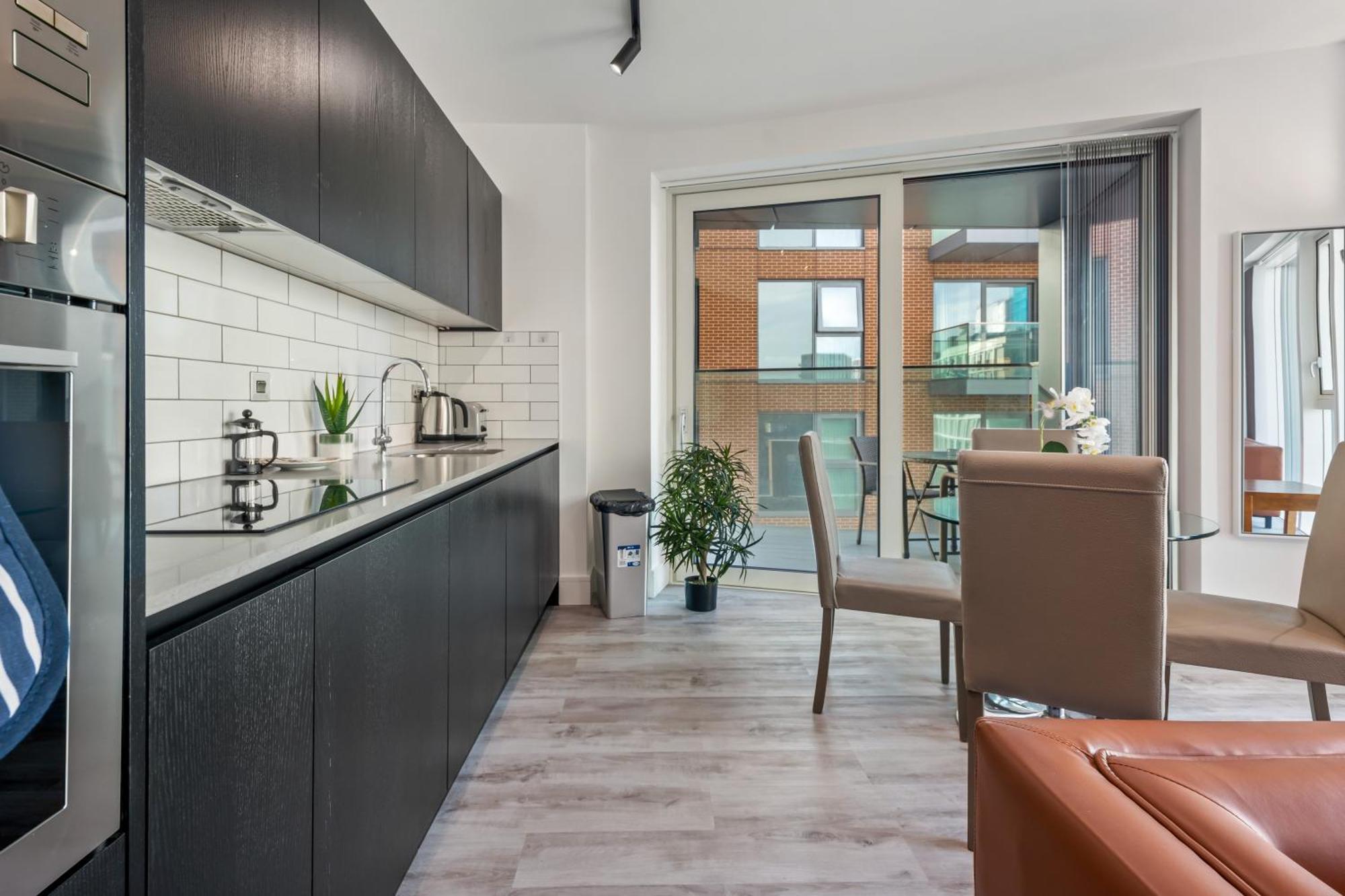 Mysquare Modern One & Two Bedrooms Flat In North Acton Close To Ealing Lägenhet *
