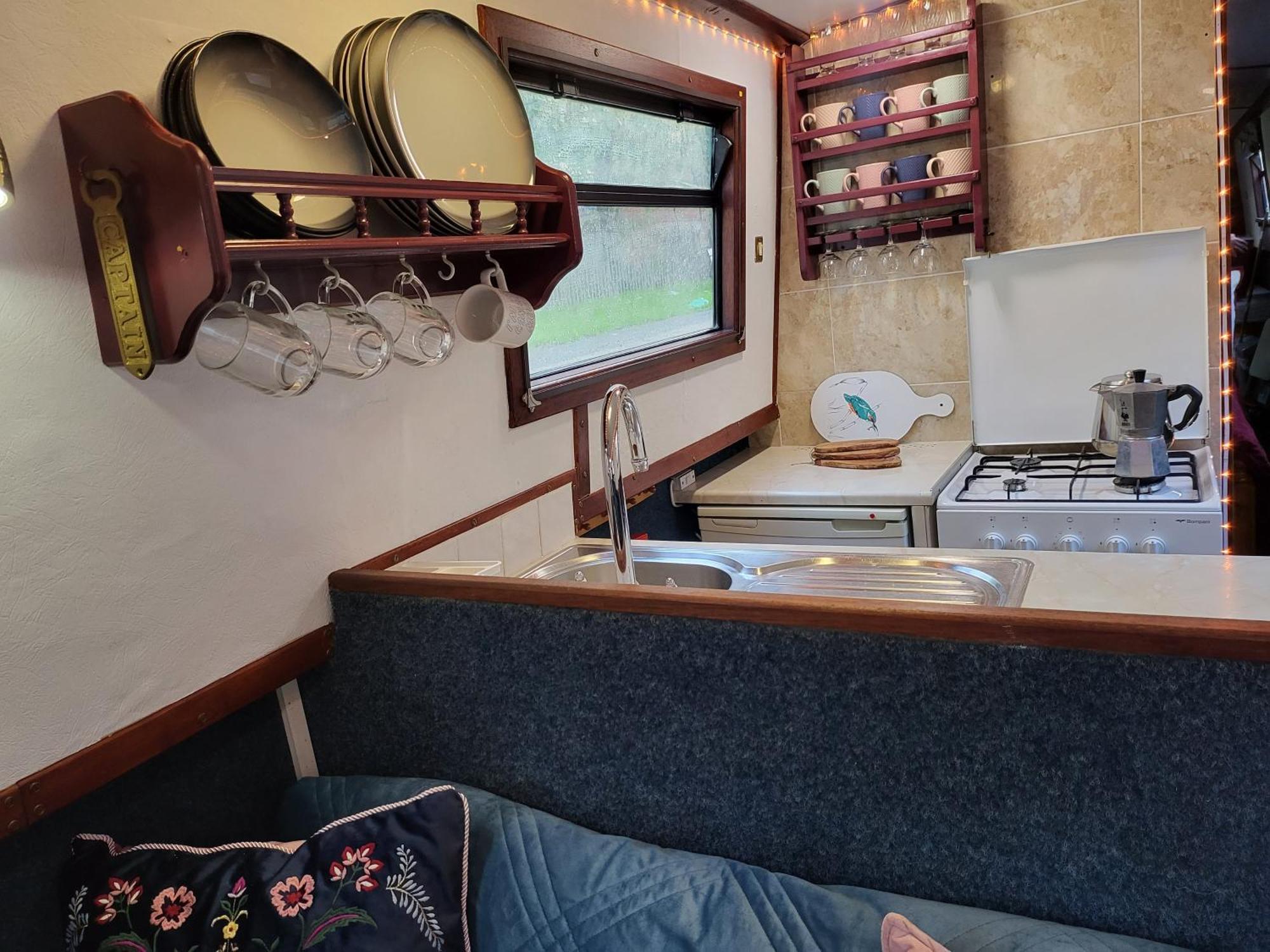 Comfy Canal Boat In Little Venice By Paddington For Family & Friends Bateau-hôtel *