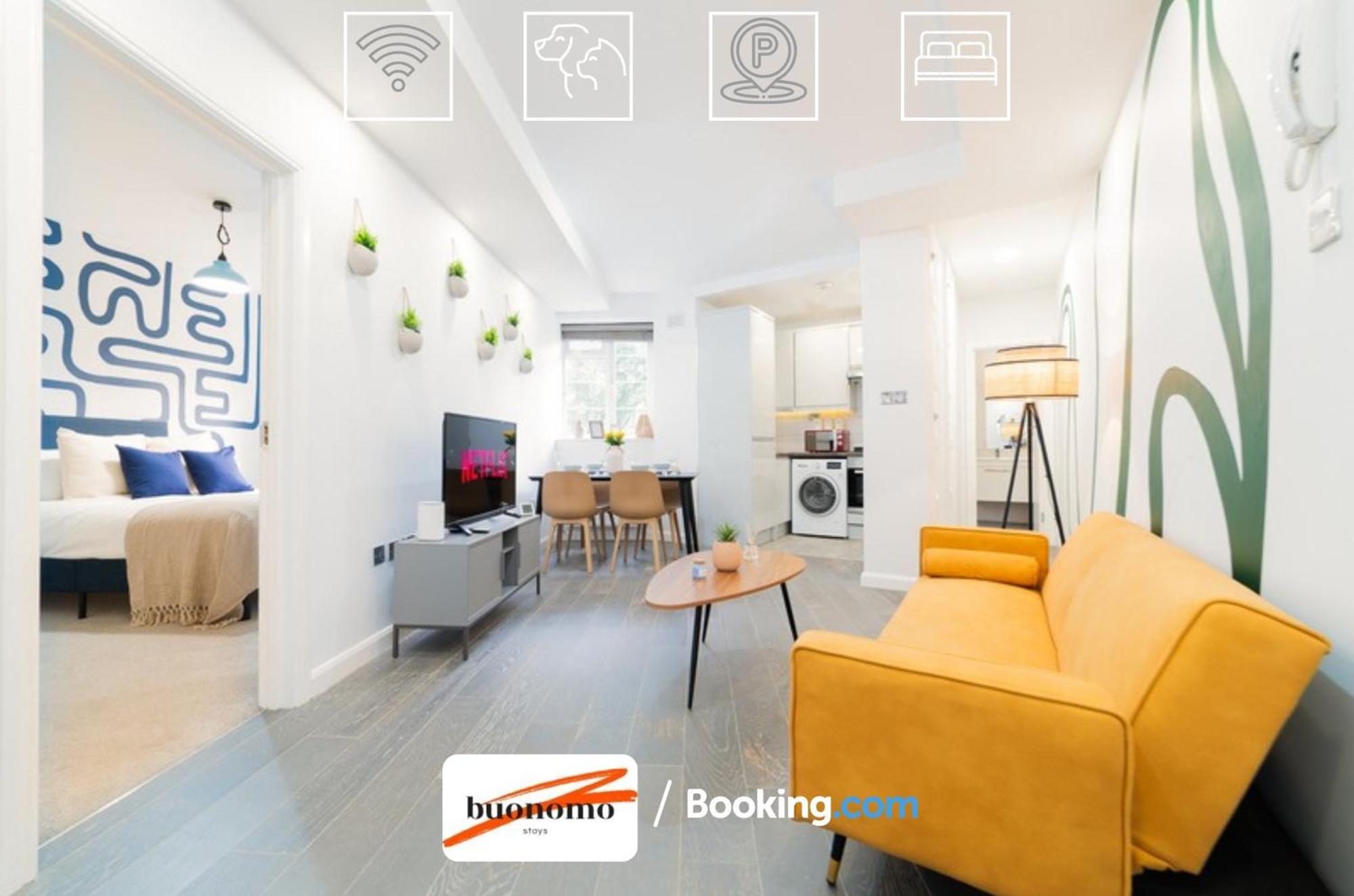 Two Bedroom By Buonomo Short Lets & Serviced In Islington * London