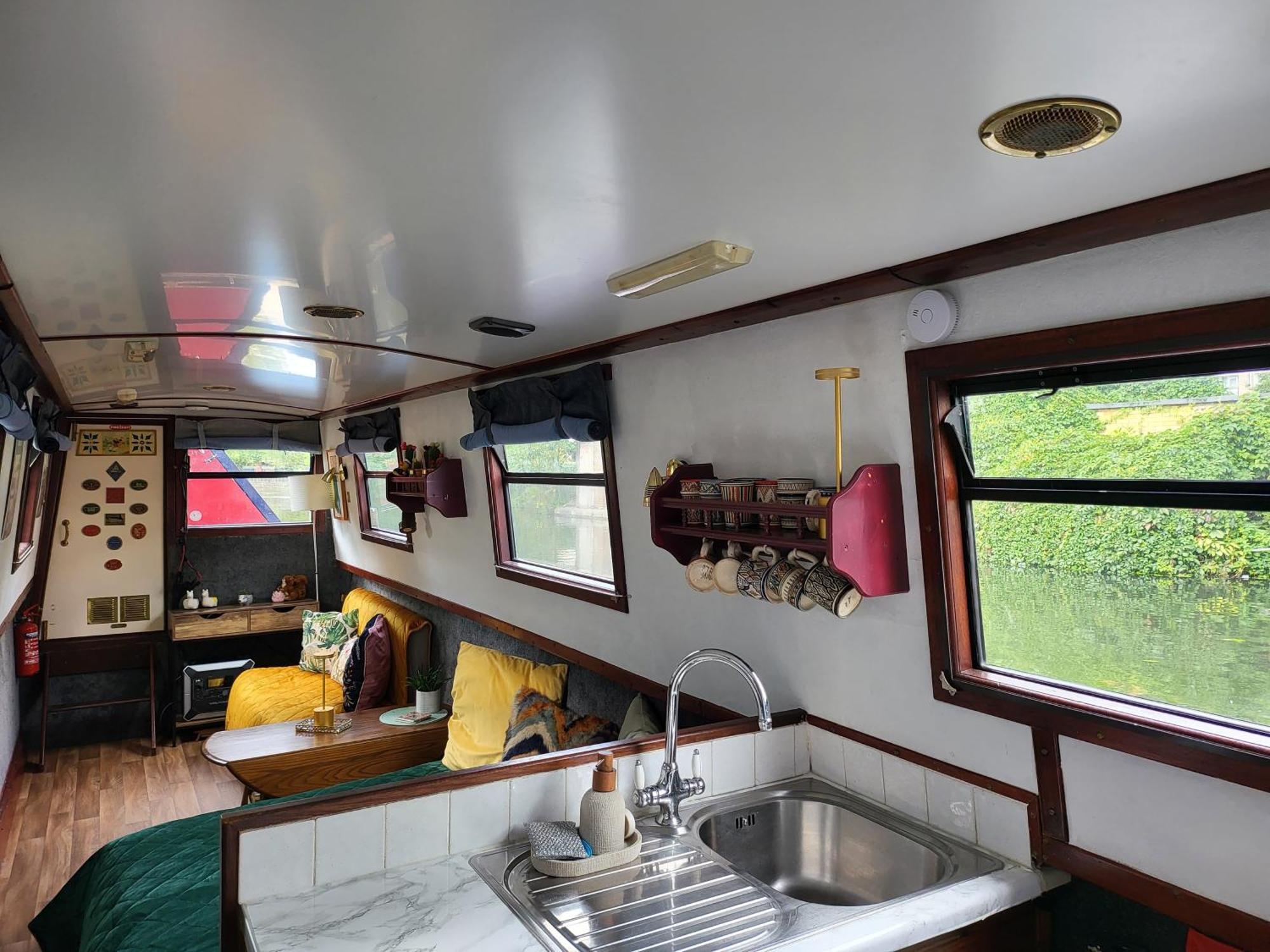 Bateau-hôtel Comfy Canal Boat In Little Venice By Paddington For Family & Friends *