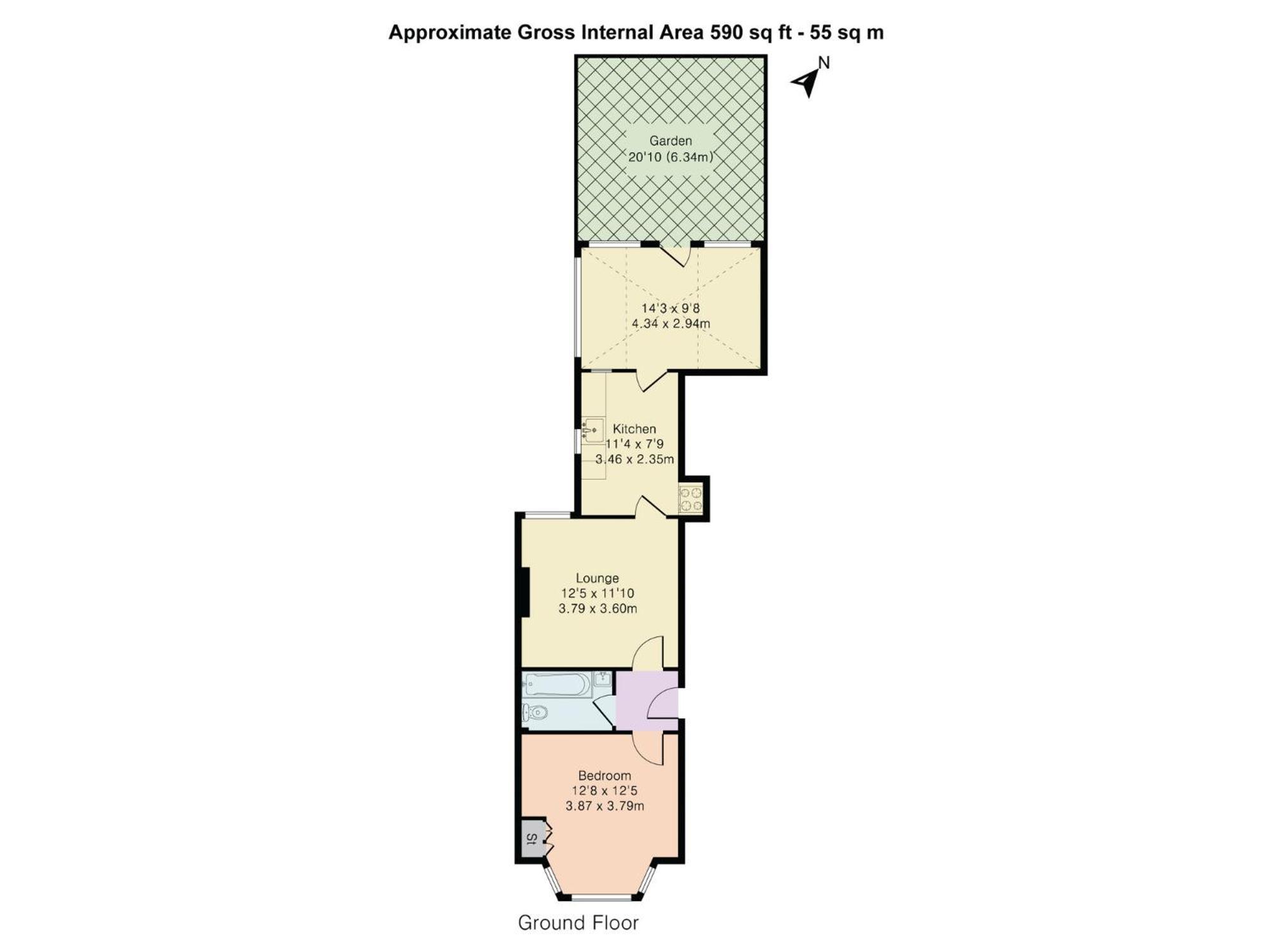 Apartment Bright & Cozy East 1-bed Flat With Garden *