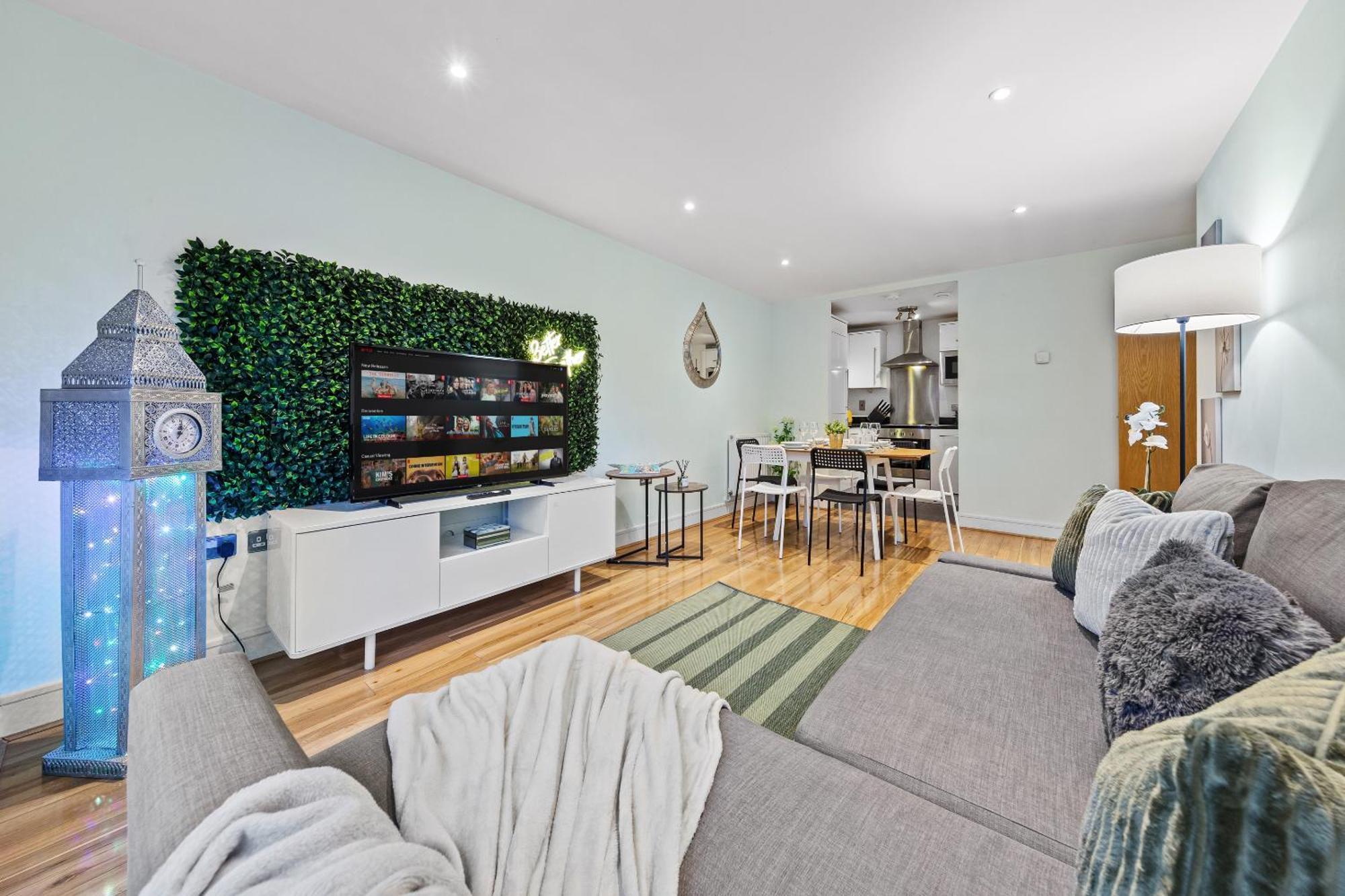 Bright Canning Town Fbs Long Term Retreat Appartement