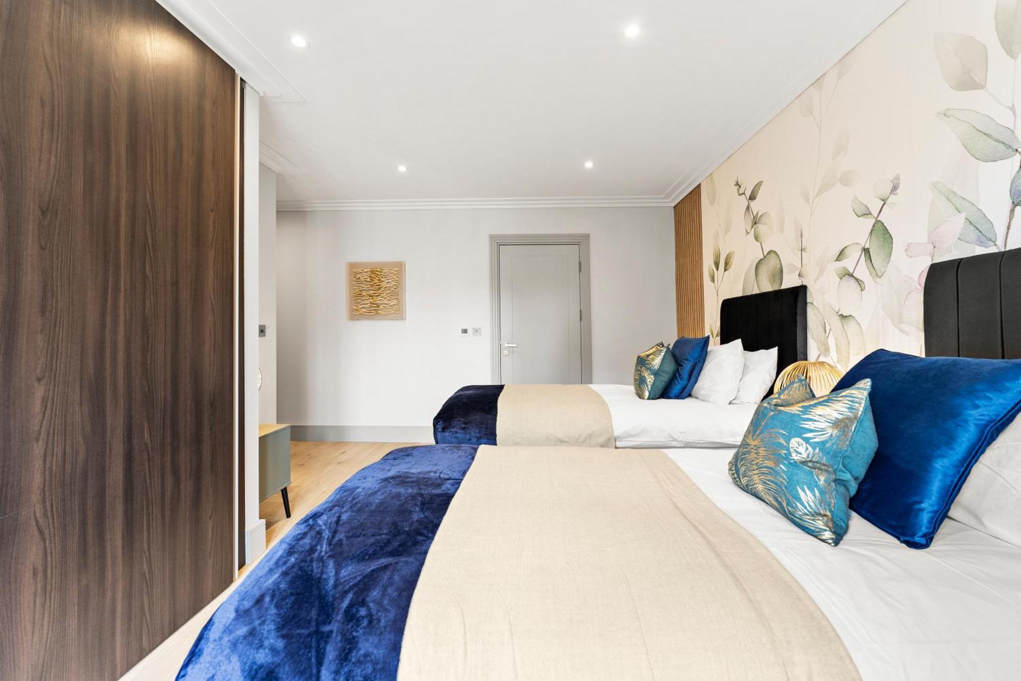 Leilighet Stunning 2 Bed Flat In - Sleeps 8 -balcony *