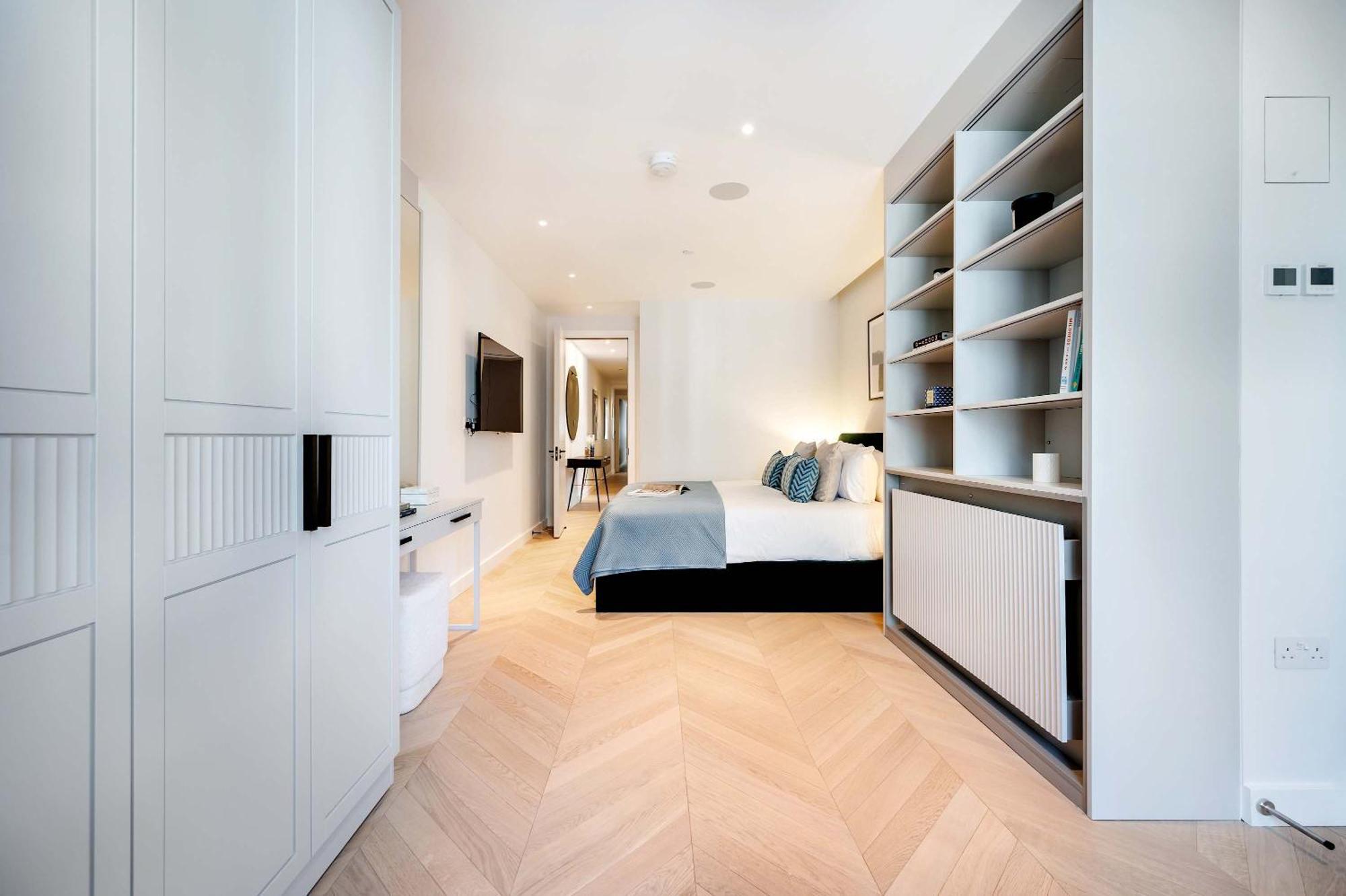 Fitzrovias 3 Bedroom 4 Bathroom Penthouse With Terrace Aircooling And Lift Lägenhet