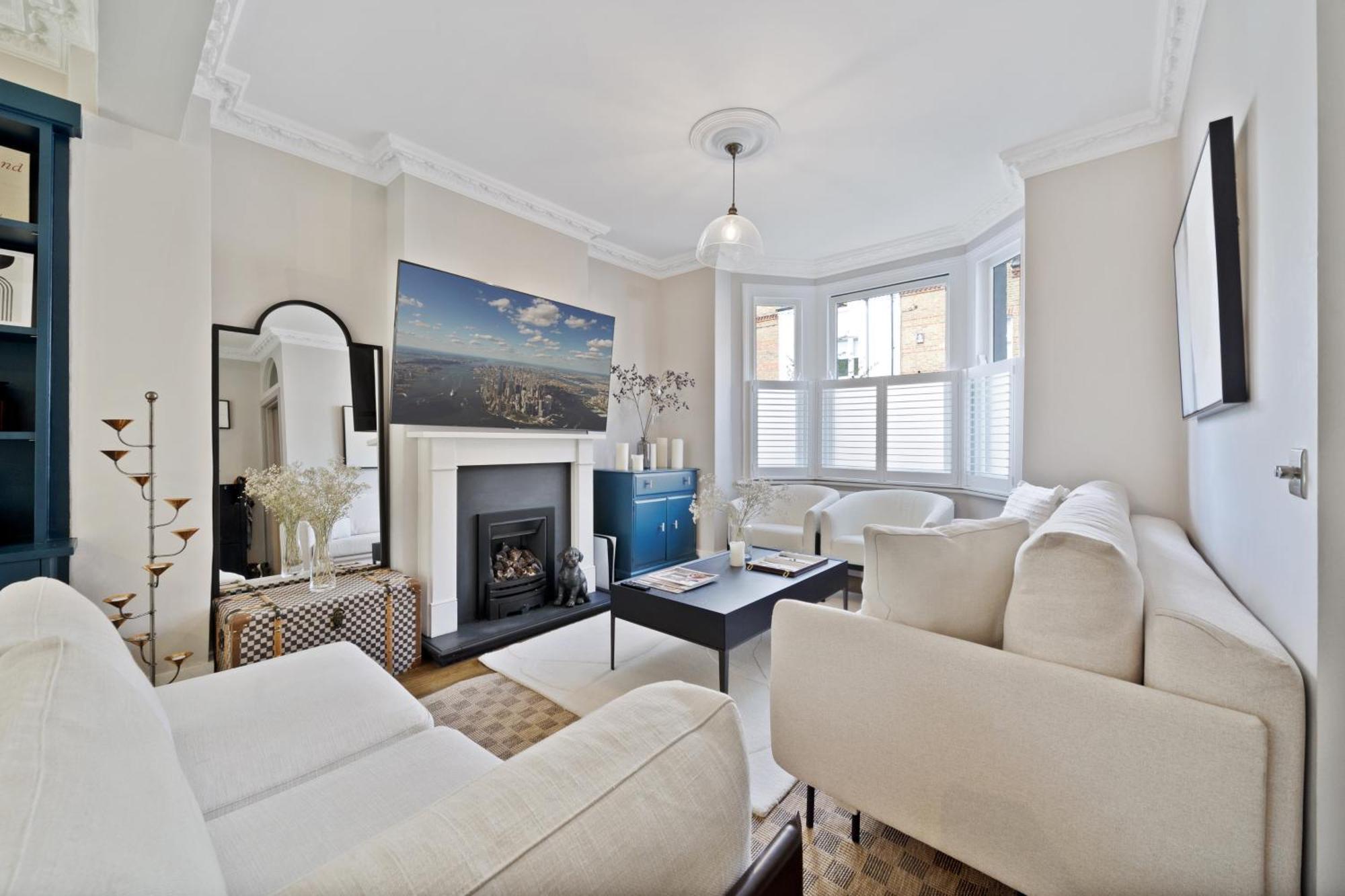 Central 4 Bedroom House With Garden In Battersea Close To Chelsea Feriehus