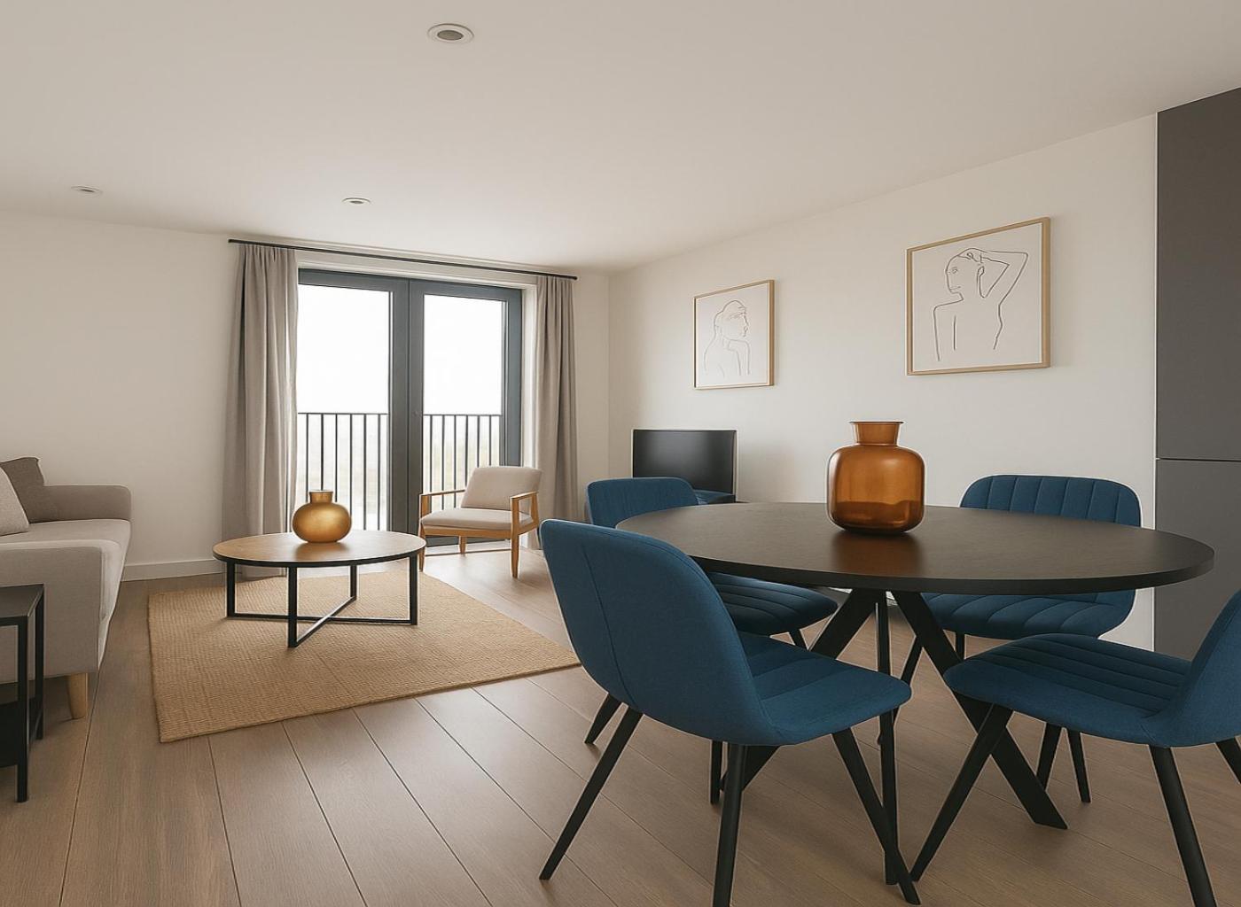 Appartement Bright & Modern Flat With Great Transport In Woolwich Londen