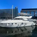 Yacht -Central London St Kats Dock Tower Bridge