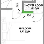 Ensuite With Kitchen Stunning Double-Bed Room In Zone 2