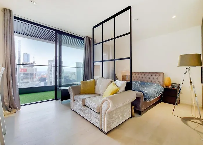 Luxury Studio Apartment In Canary Wharf - The Wardian
