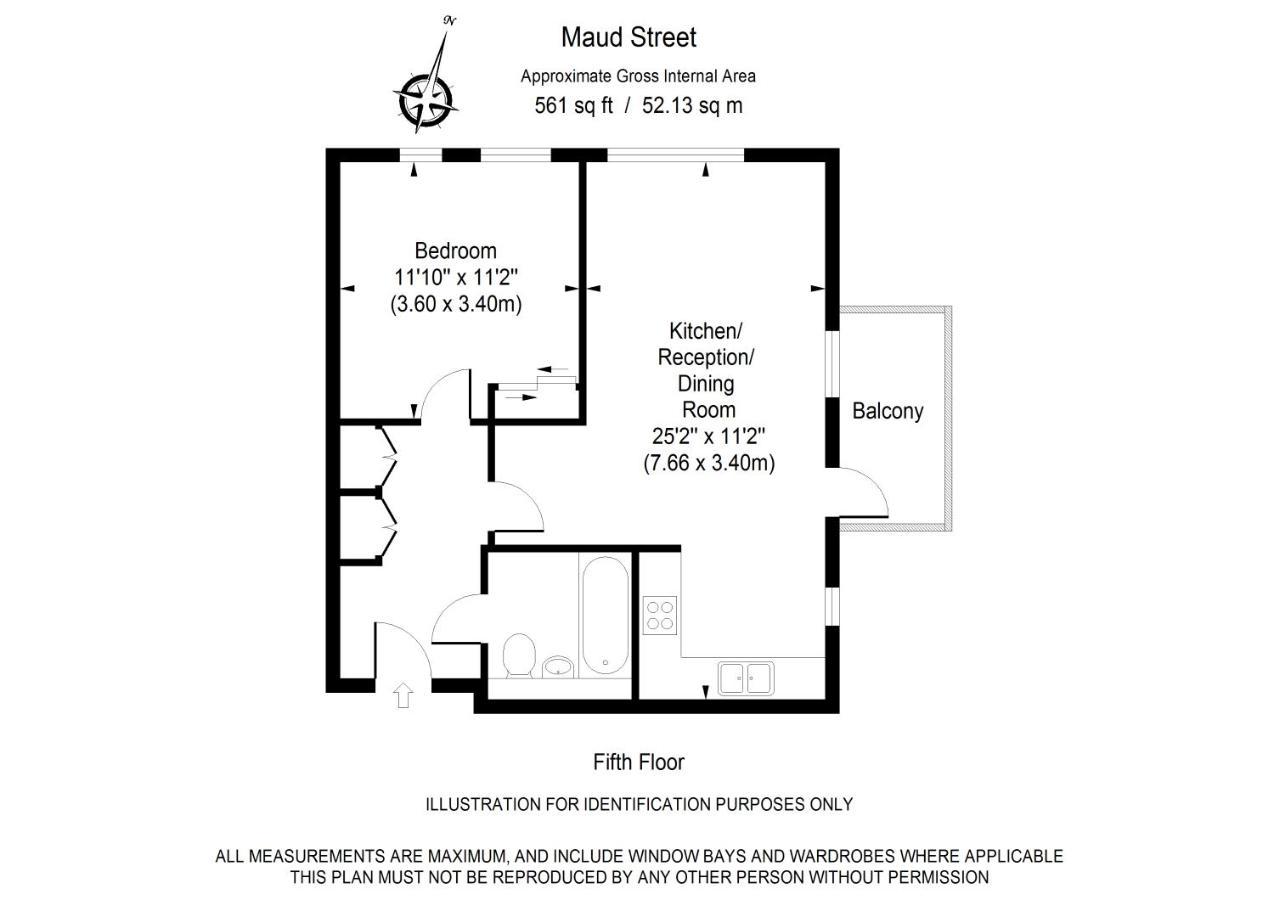 Appartamento Spacious & Modern 1 Bedroom Close To Station In E16 *