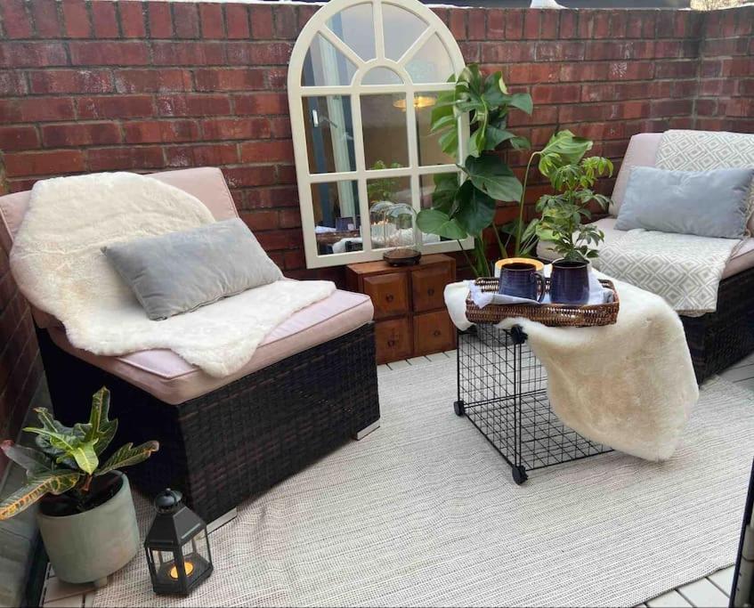 Spitalfields Market Penthouse Flat With Balcony Lägenhet *