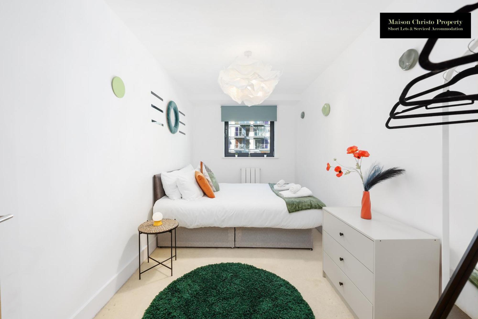 Appartement Weekly Or Monthly Stays, London, Canary Wharf - Sleeps 6- 2bedroom, Free Parking, Serviced By Maison Christo Londen