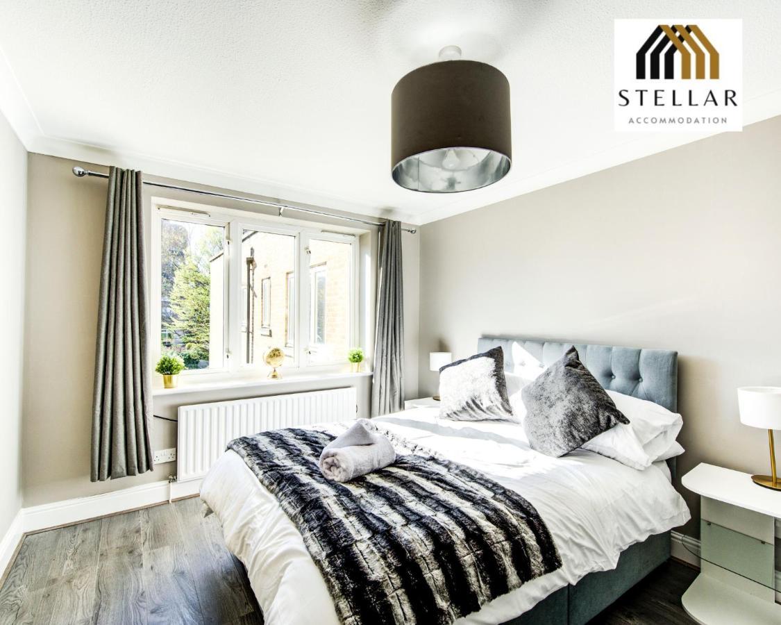 Appartement Luxury One Bedroom Newly Refurbished By Stellar Short Lets & Serviced Canary Wharf Manchester Leisure
