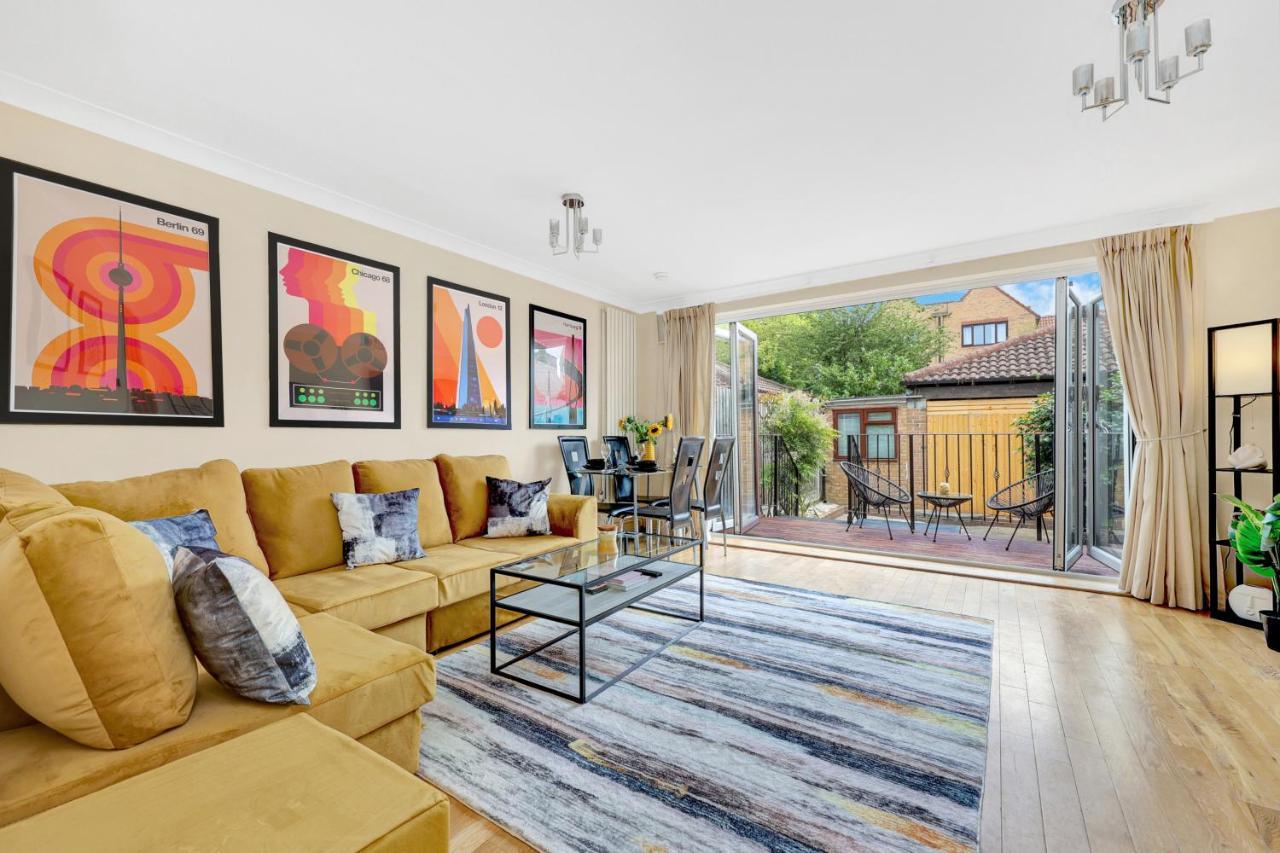 Appartement Charming 3 Bedroom House Short Term & Flexible Renting Canary Wharf With Free Wifi & Garden