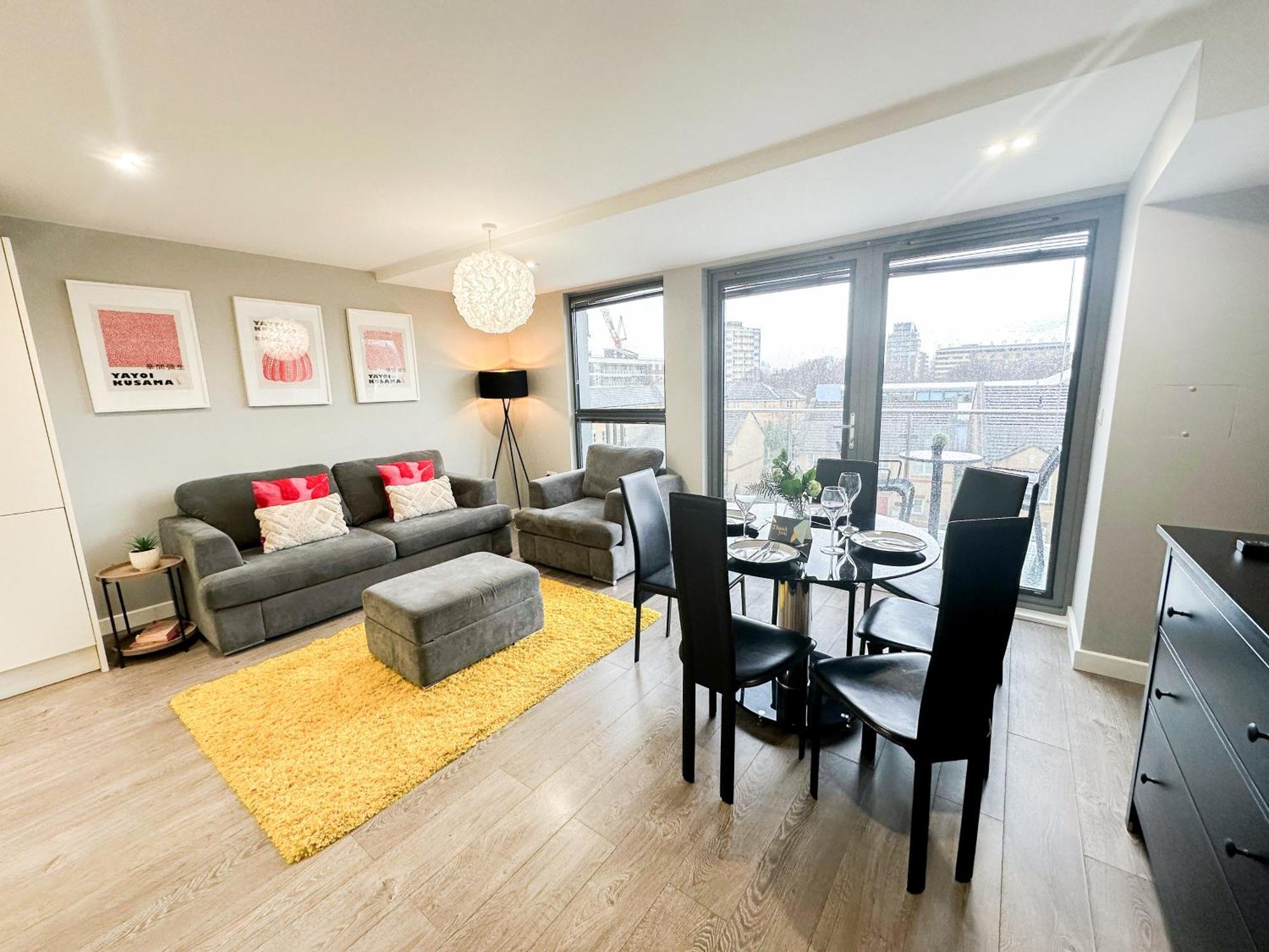 Appartement Contemporary With Private Terraces In Shoreditch, Hoxton, Islington Londen