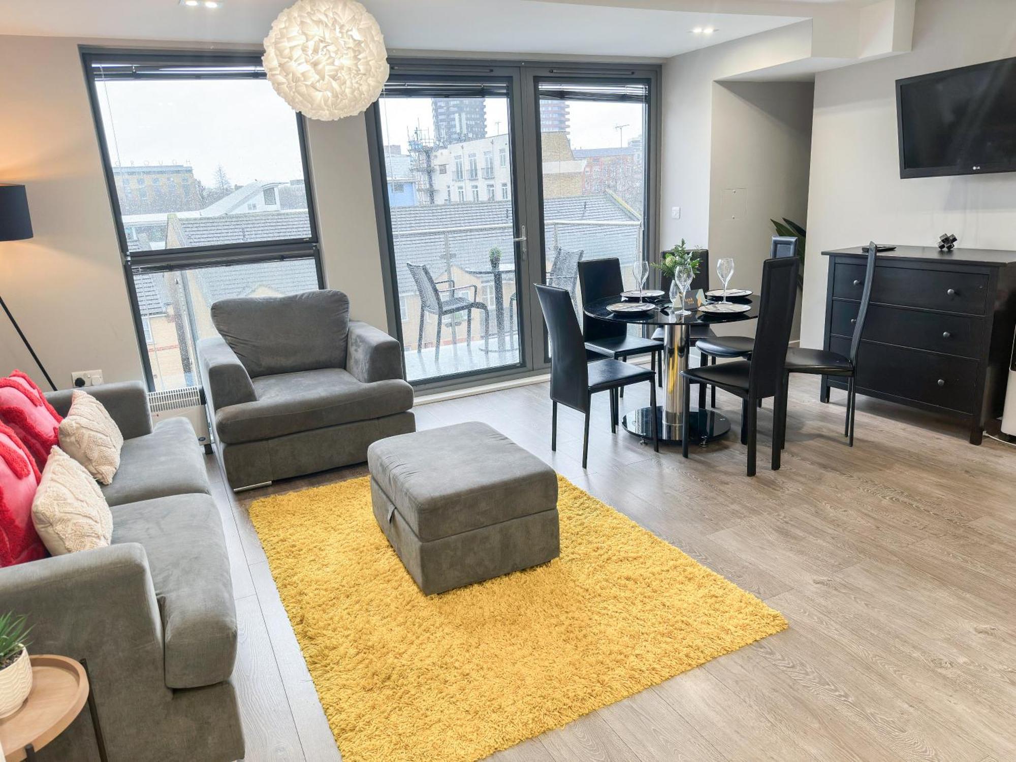 Appartement Contemporary With Private Terraces In Shoreditch, Hoxton, Islington