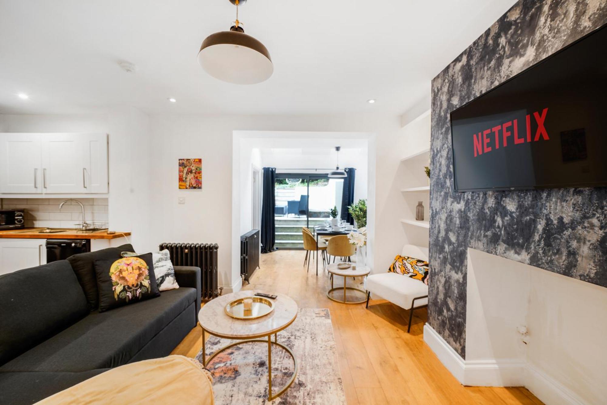 Apartment Classy Abode In Hackney - Garden - Sleeps 6