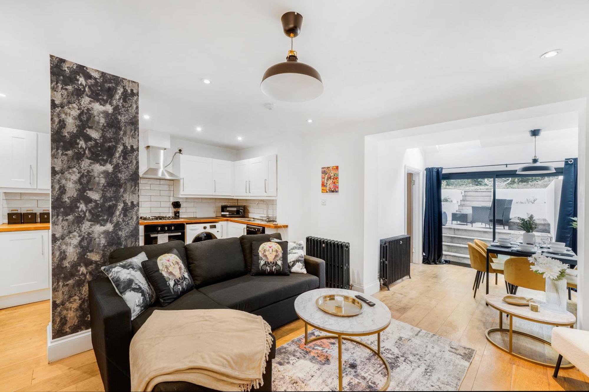 Apartment Classy Abode In Hackney - Garden - Sleeps 6