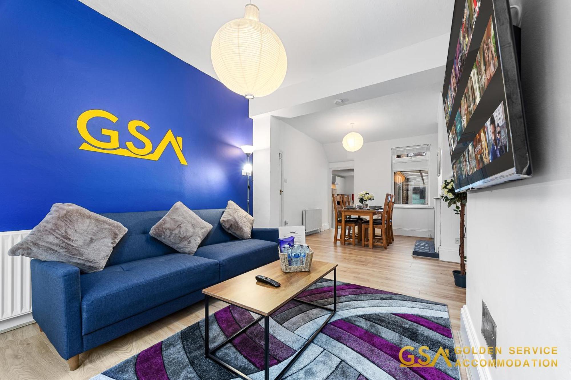 Stylist And Cosy 3 Bed House Leytonstone Sleeps 7 Vakantiehuis Londen