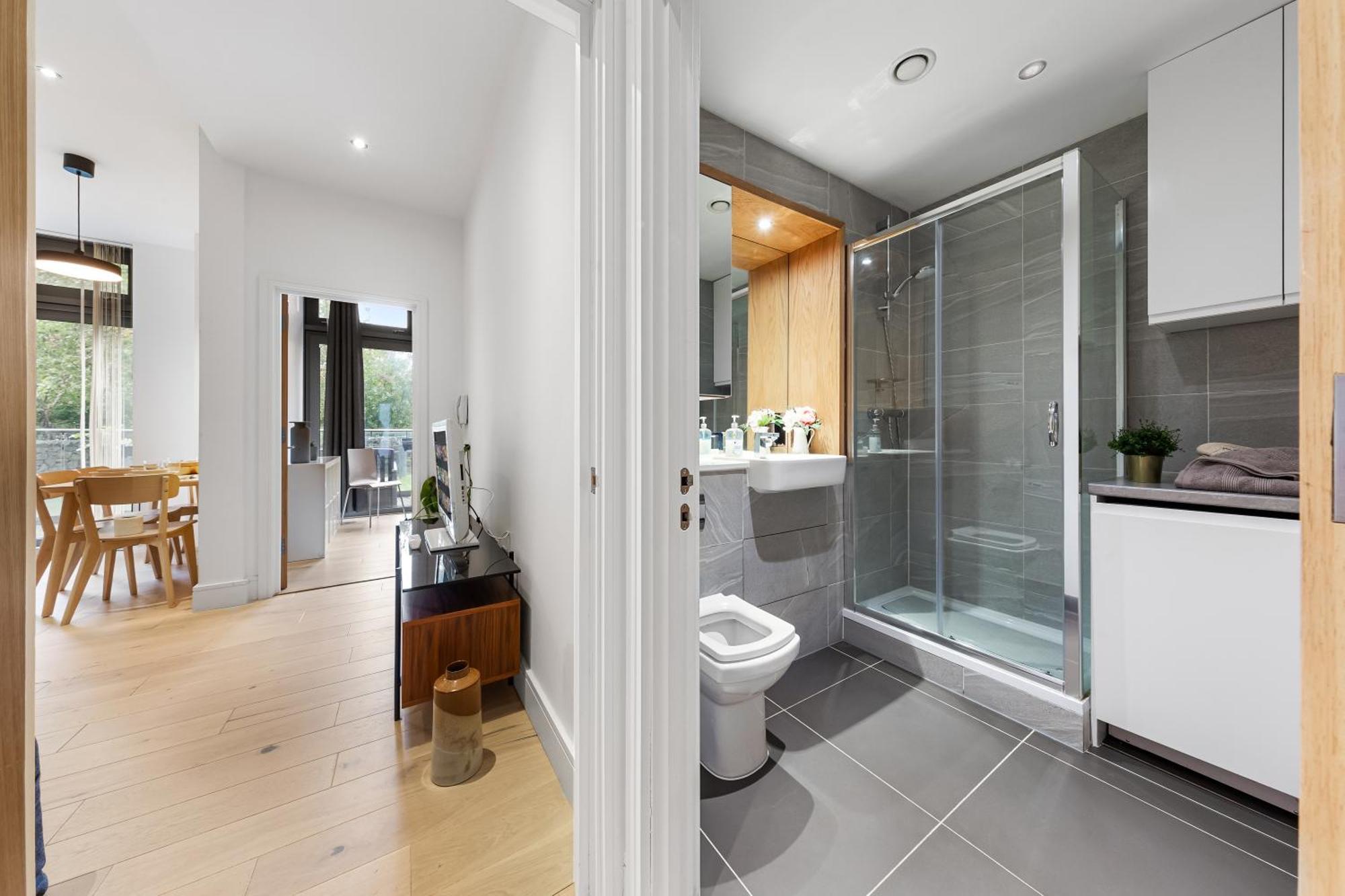 Trendy 2 Bed Flat In Greenwich With Car Parking Lägenhet *