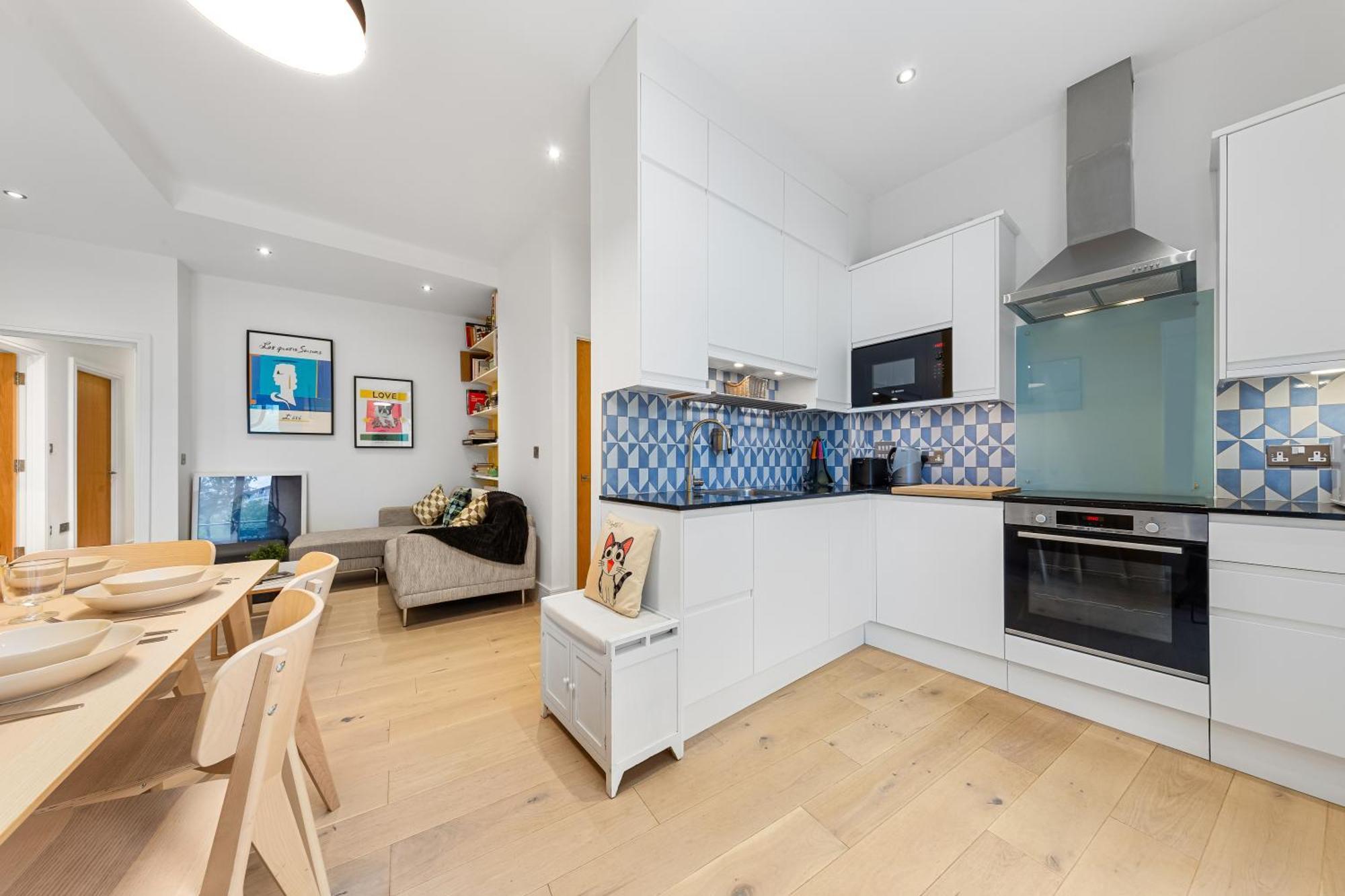 Trendy 2 Bed Flat In Greenwich With Car Parking Lägenhet