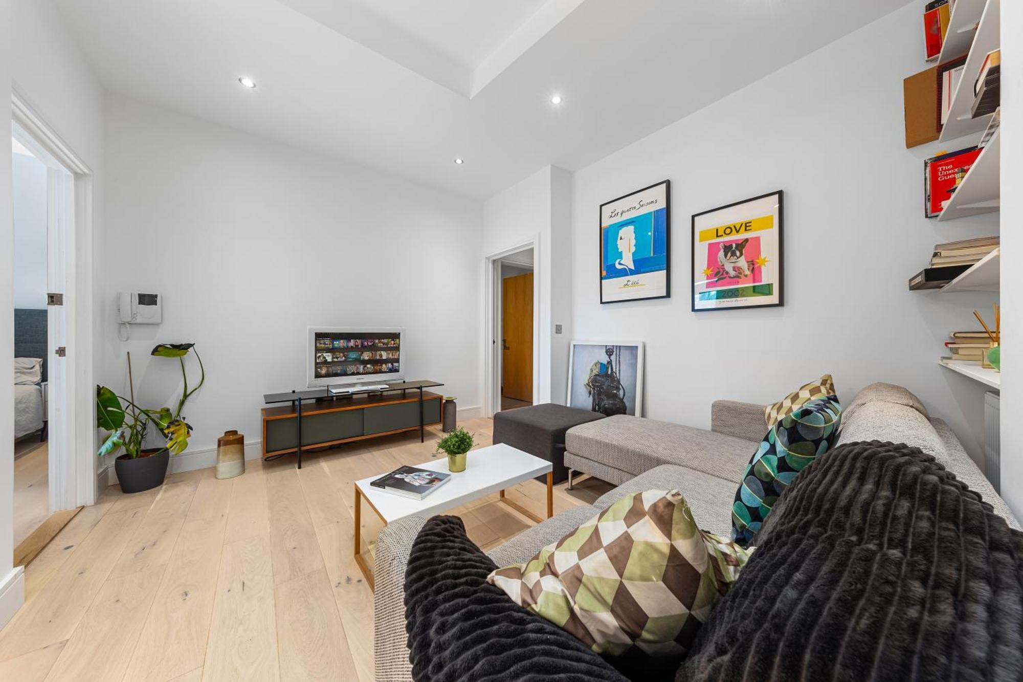 Trendy 2 Bed Flat In Greenwich With Car Parking Lägenhet London