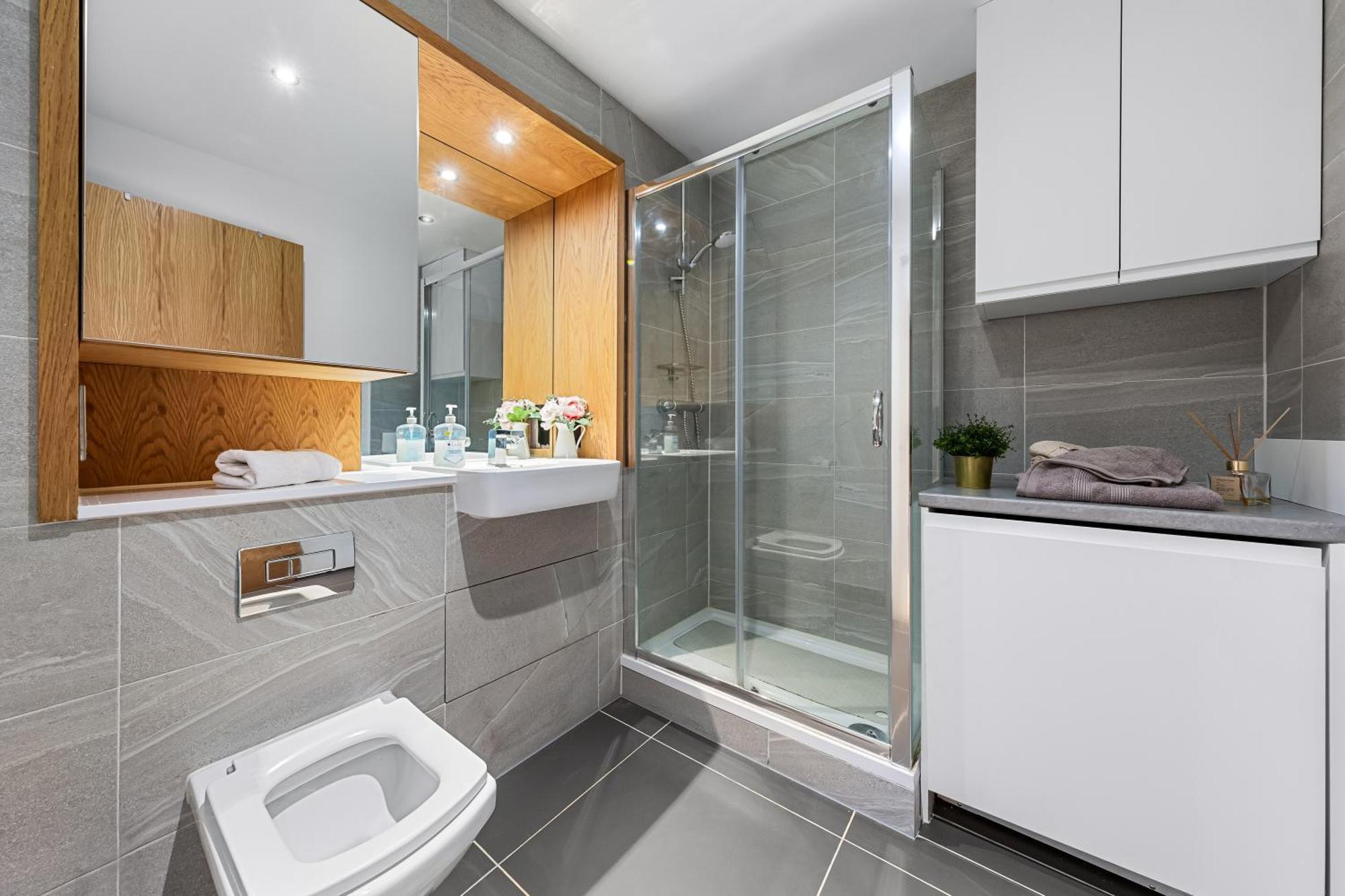 Lägenhet Trendy 2 Bed Flat In Greenwich With Car Parking London