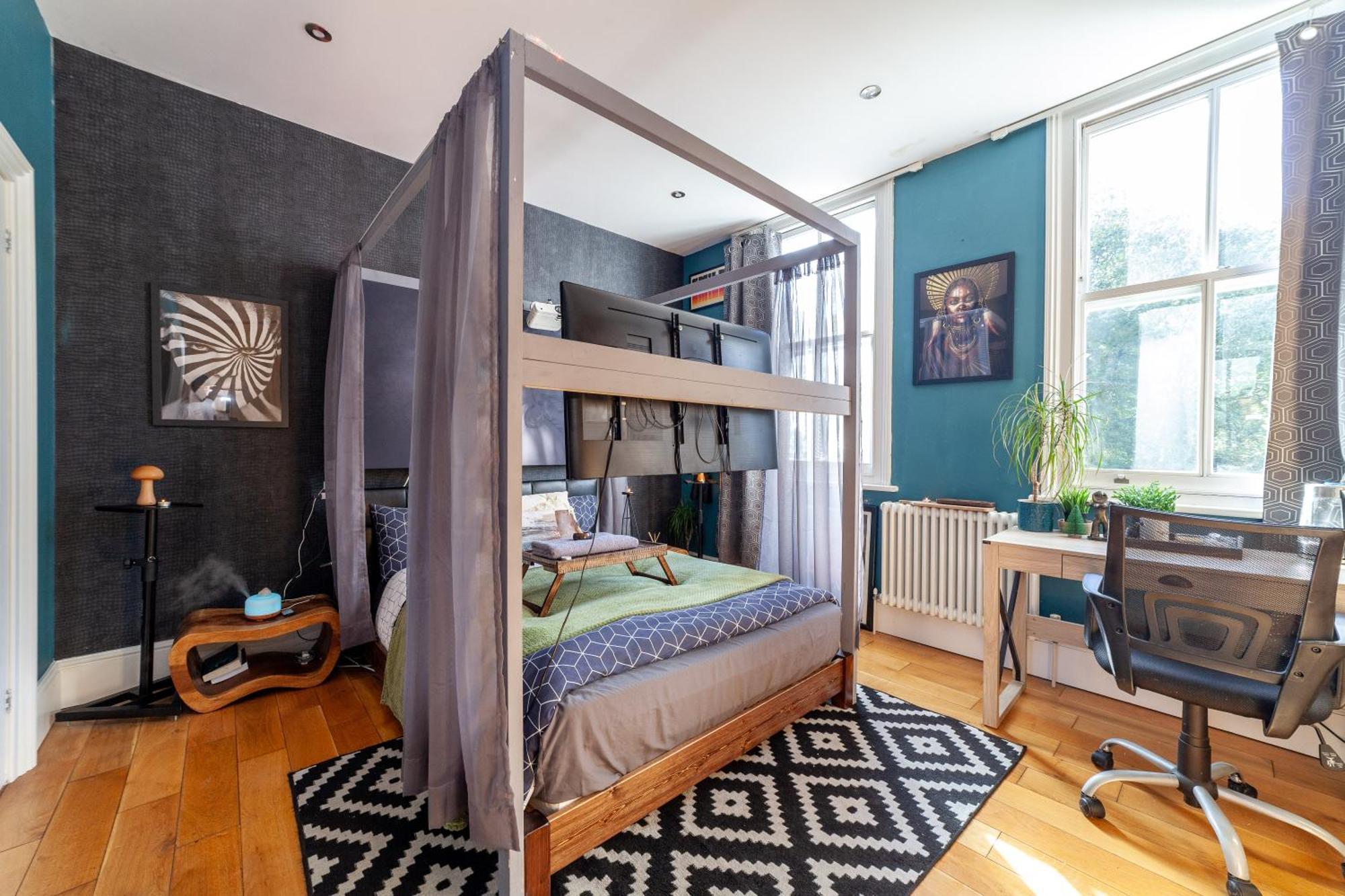 Homestay Master En - Townhouse Double With Garden & Hot Tub *