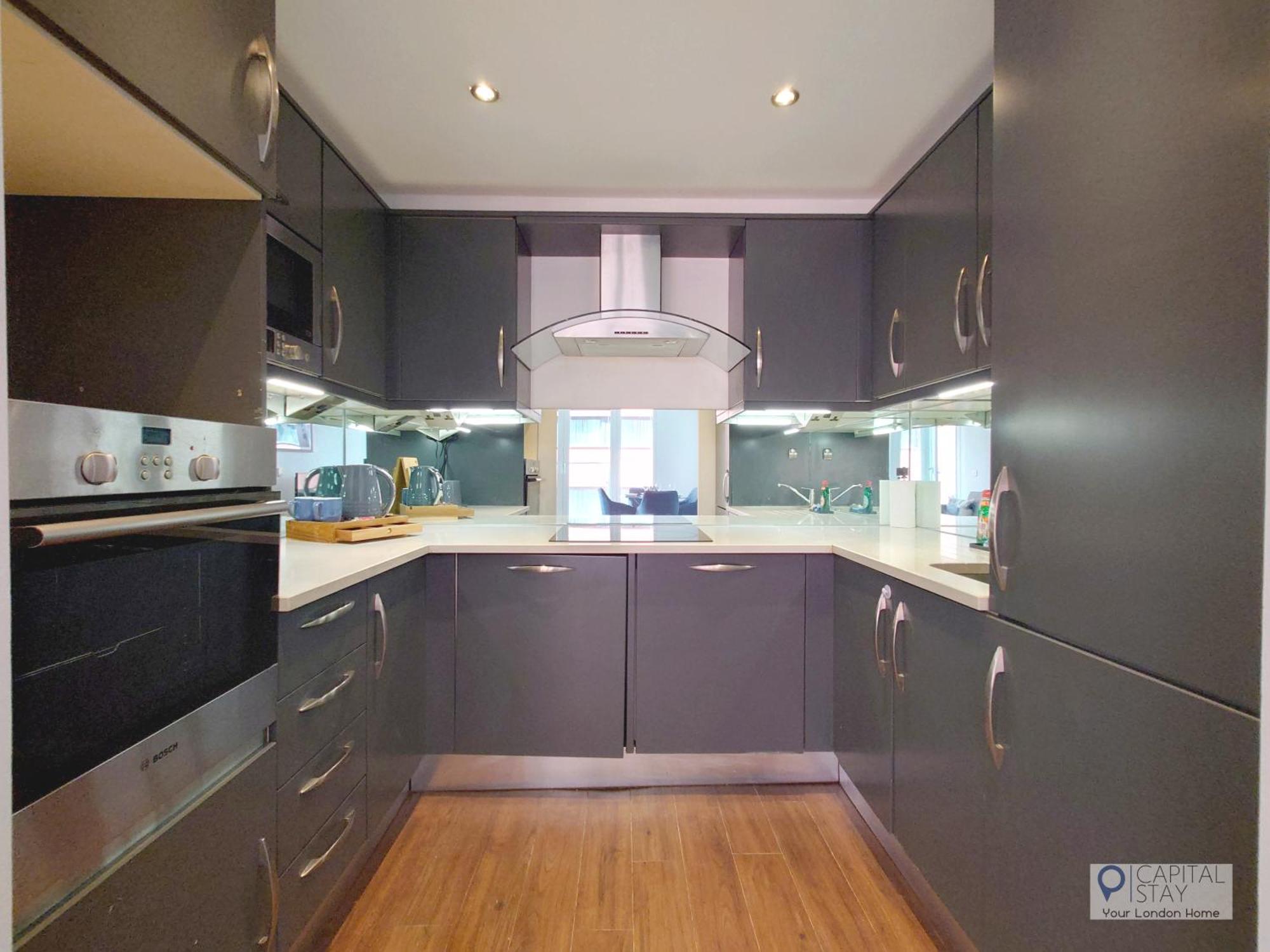 Deluxe One Bed By Excel & O2 Appartement *