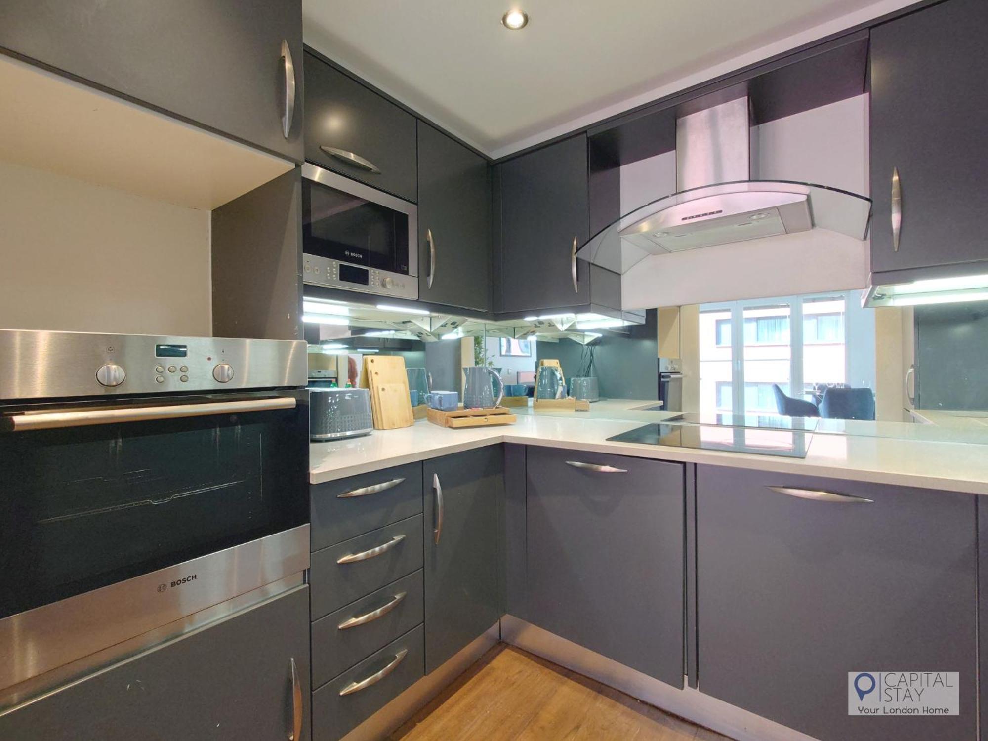 Deluxe One Bed By Excel & O2 Appartement *