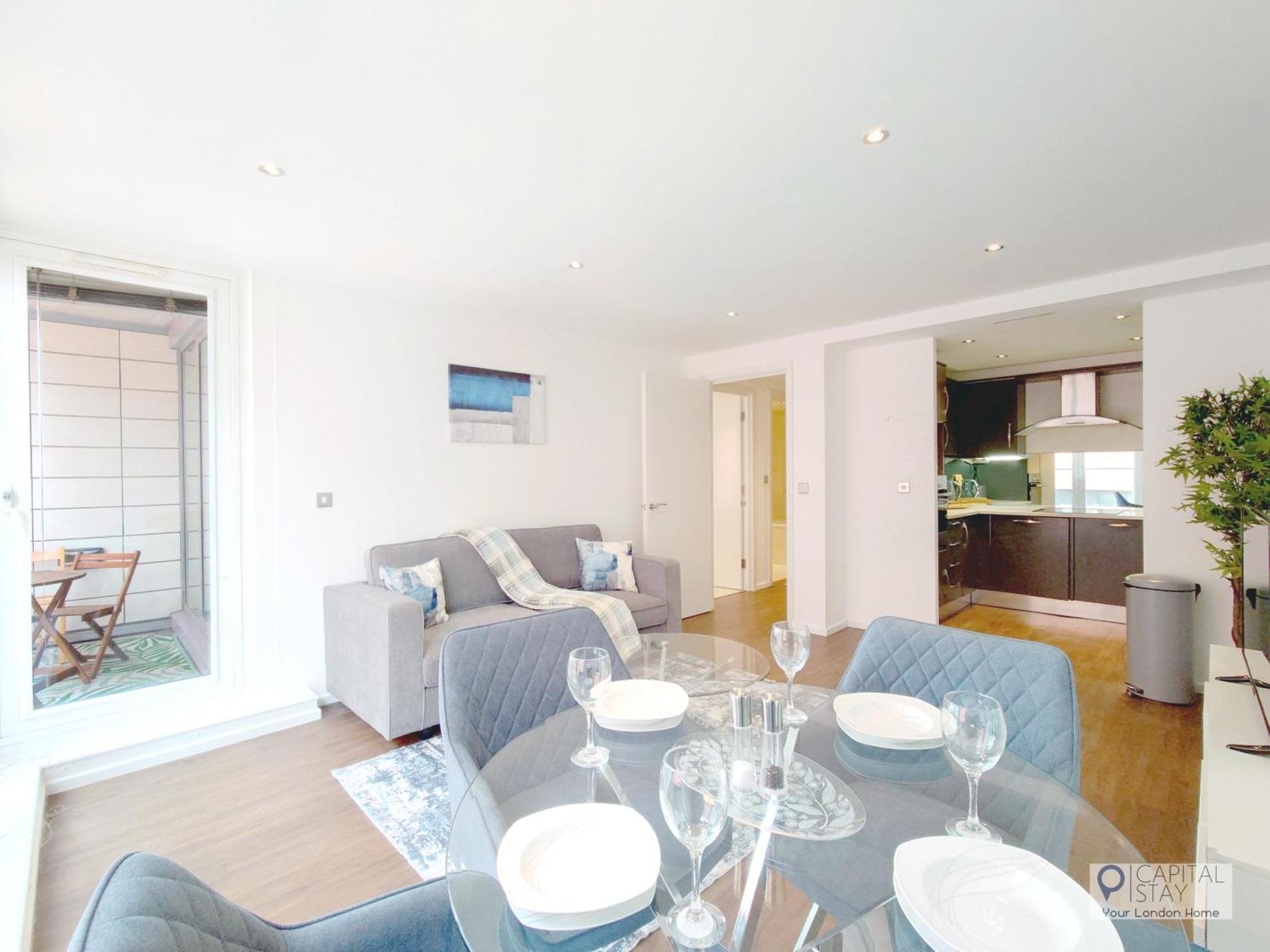 Deluxe One Bed By Excel & O2 Appartement