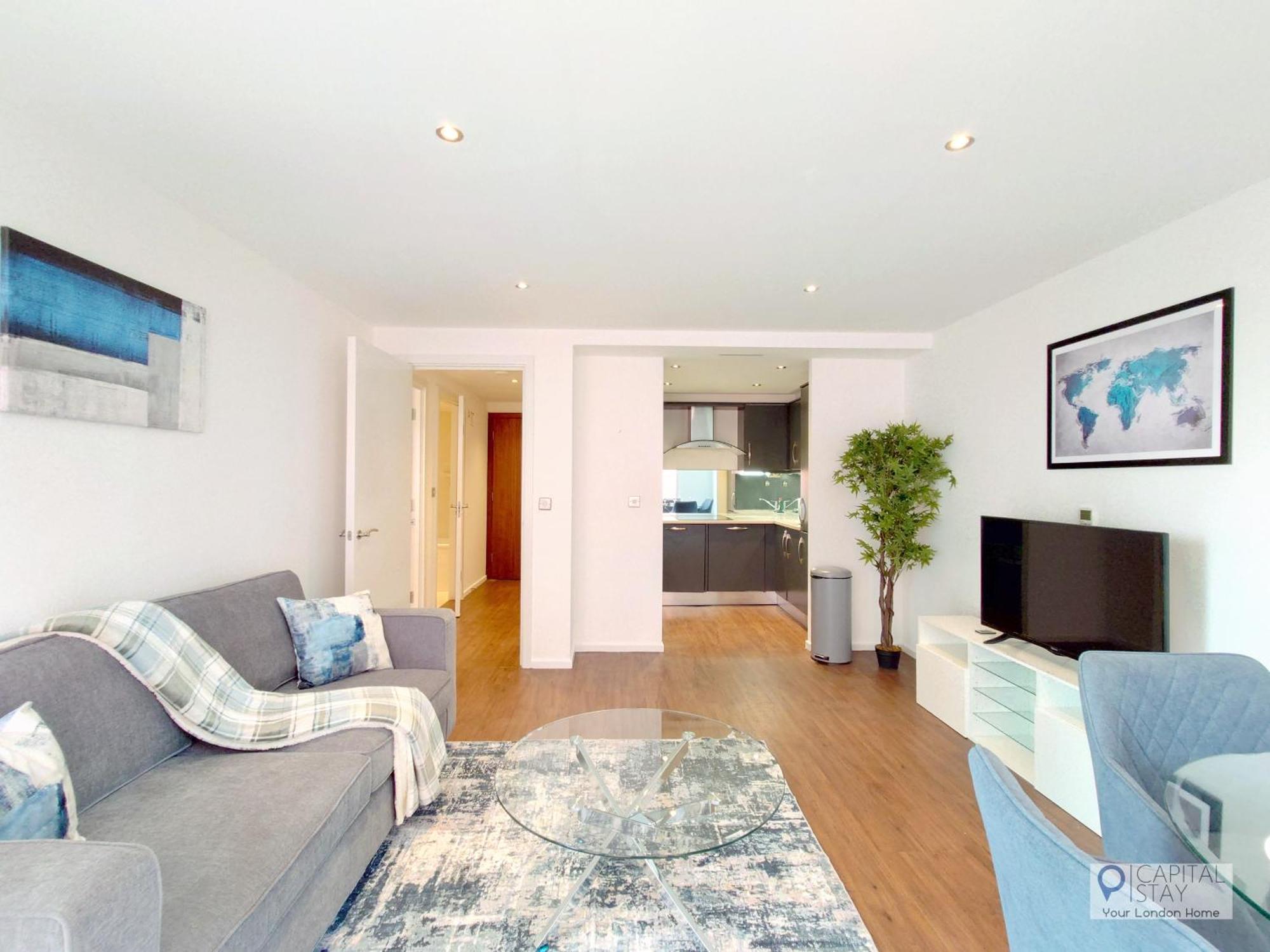Deluxe One Bed By Excel & O2 Appartement *