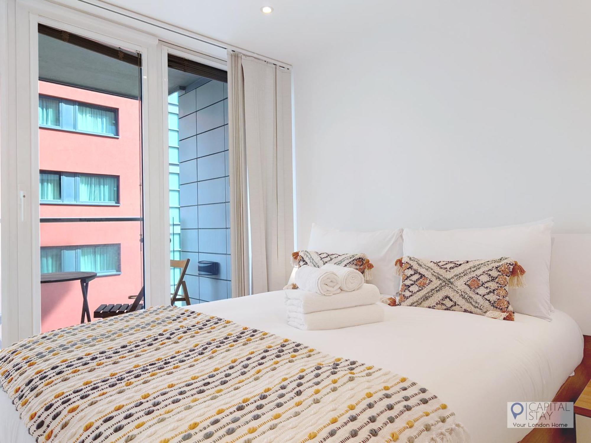 Deluxe One Bed By Excel & O2 Appartement *