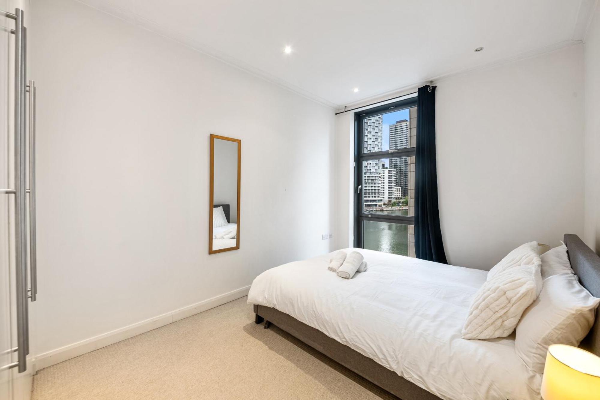 Appartement Londwell, Canary Wharf River Thames Balcony *