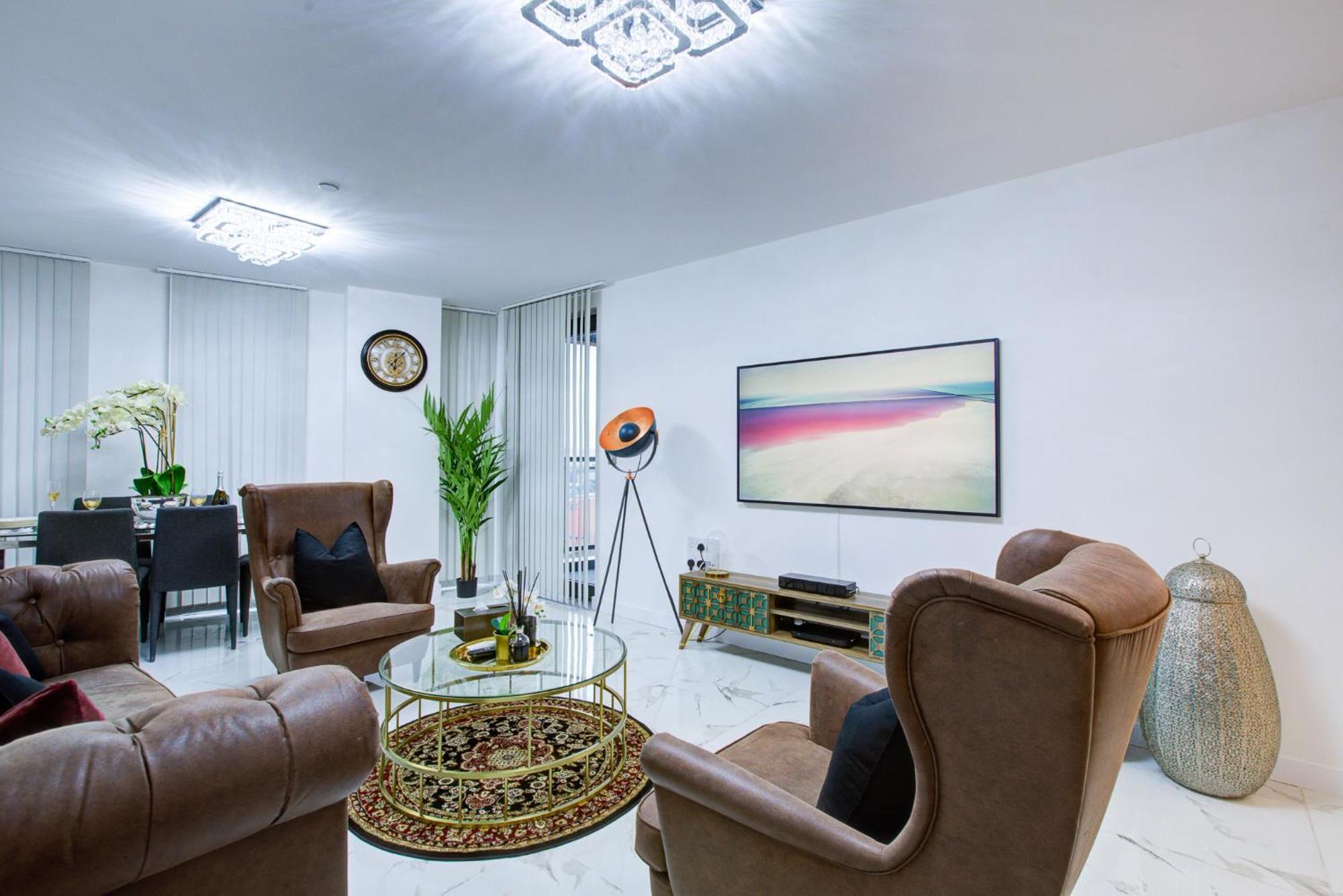 Apartment Canary Wharf 2 Bedroom Luxury *