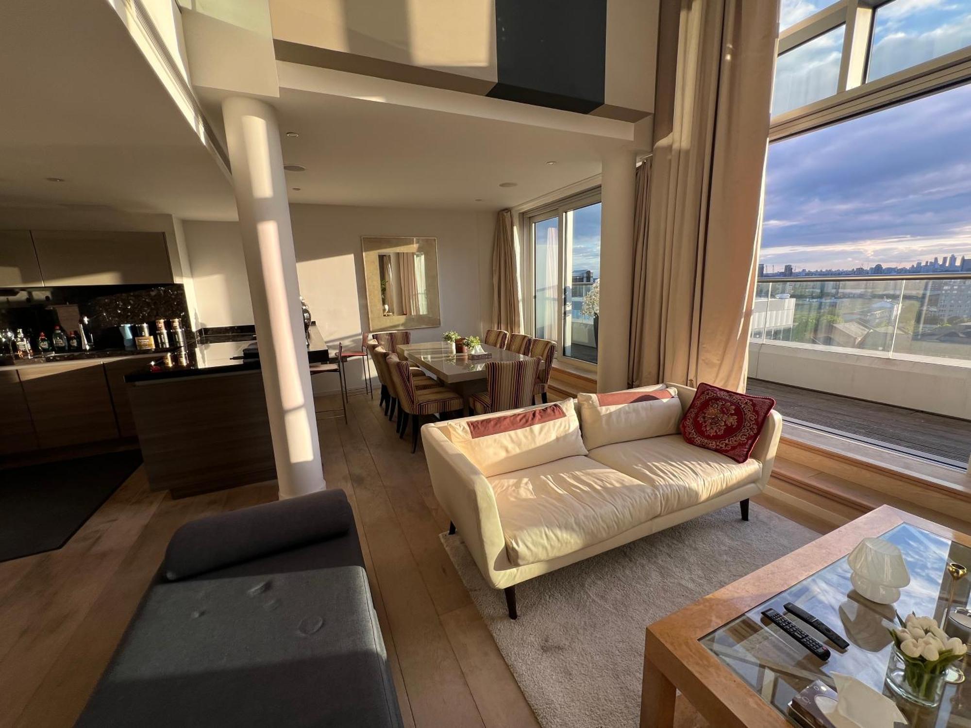 Penthouse In Canary Wharf Leilighet London