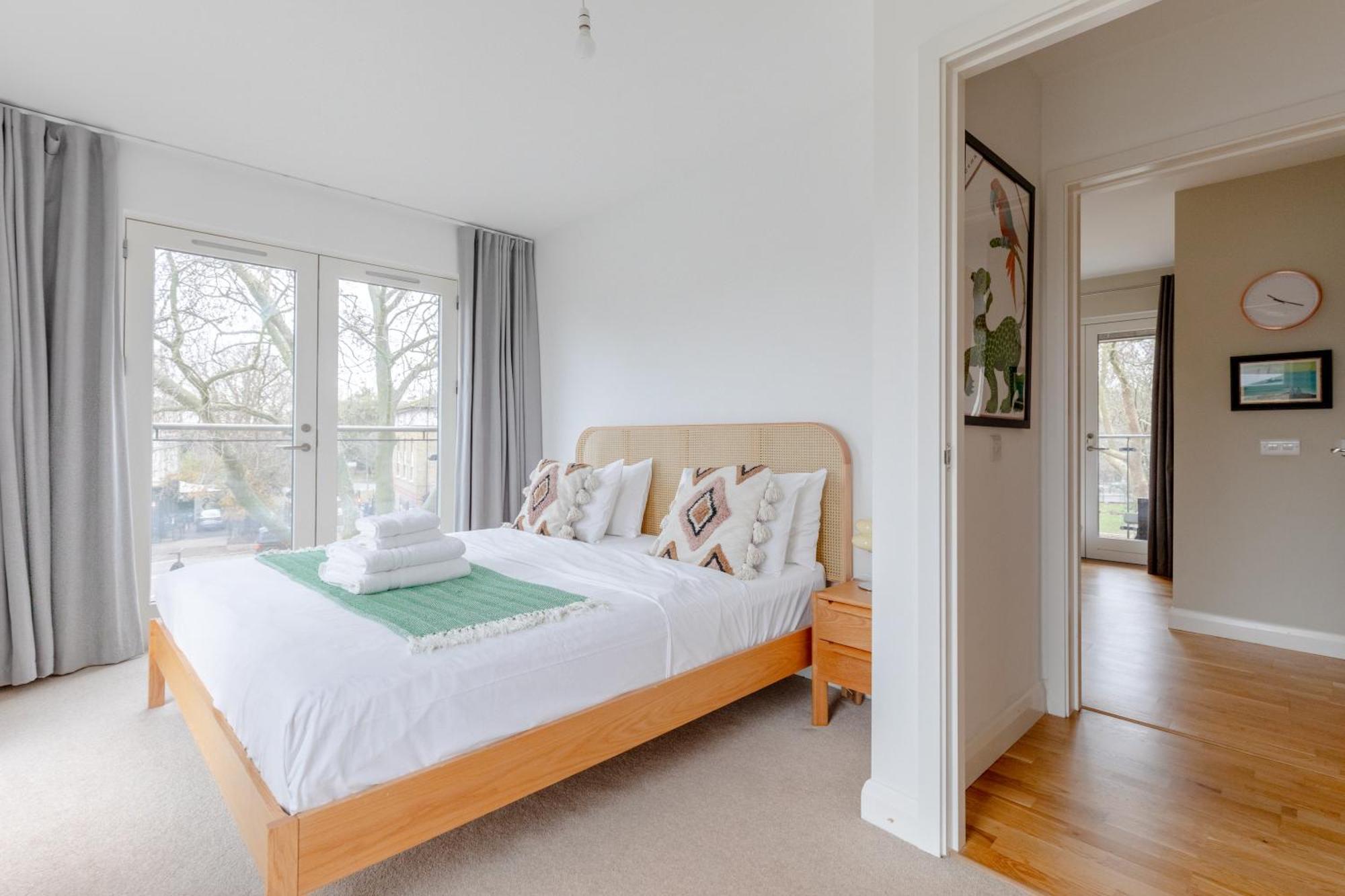 Lejlighed & Modern 1bd Flat With Balcony Hackney! *