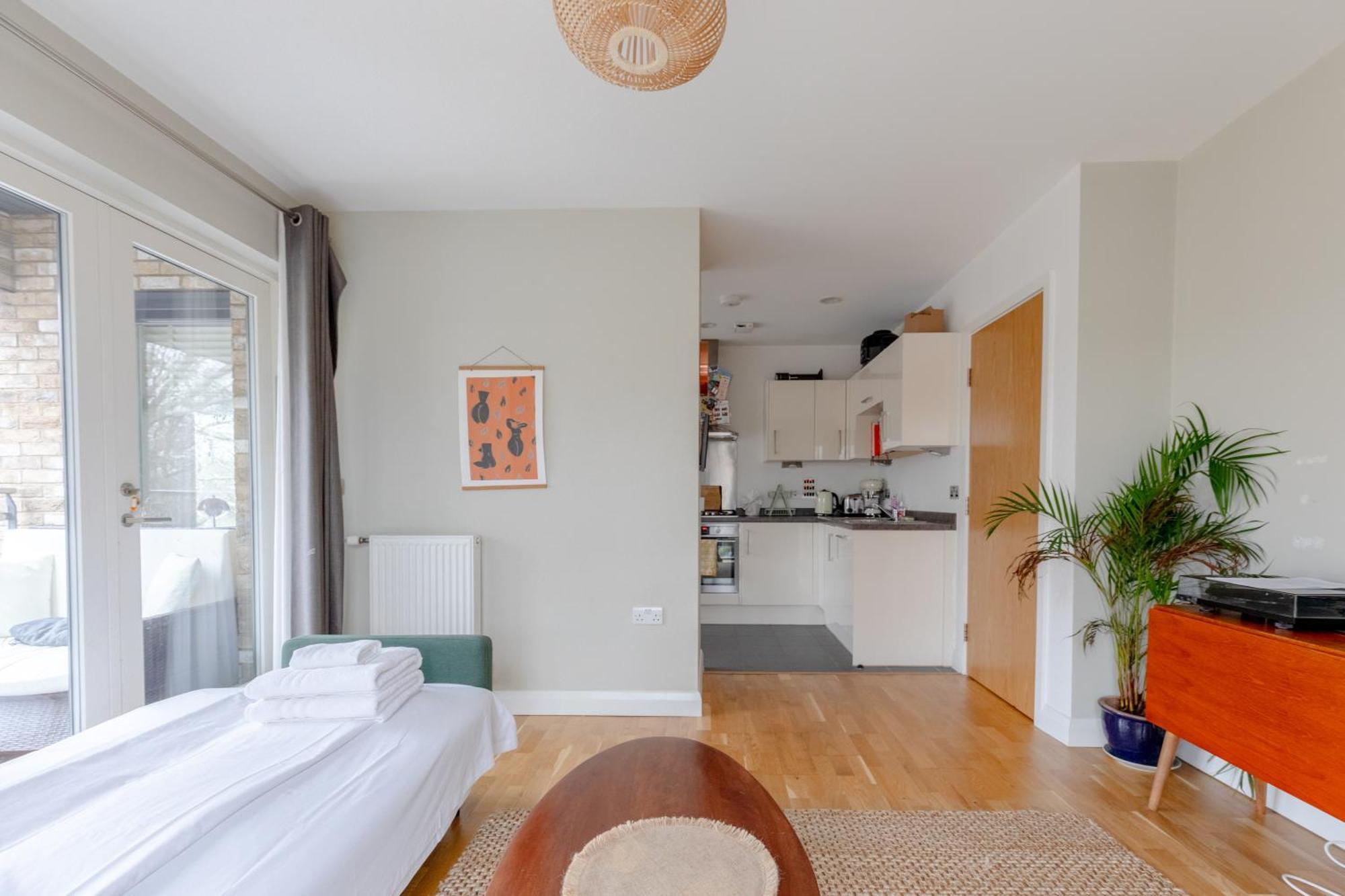 Lejlighed & Modern 1bd Flat With Balcony Hackney! *