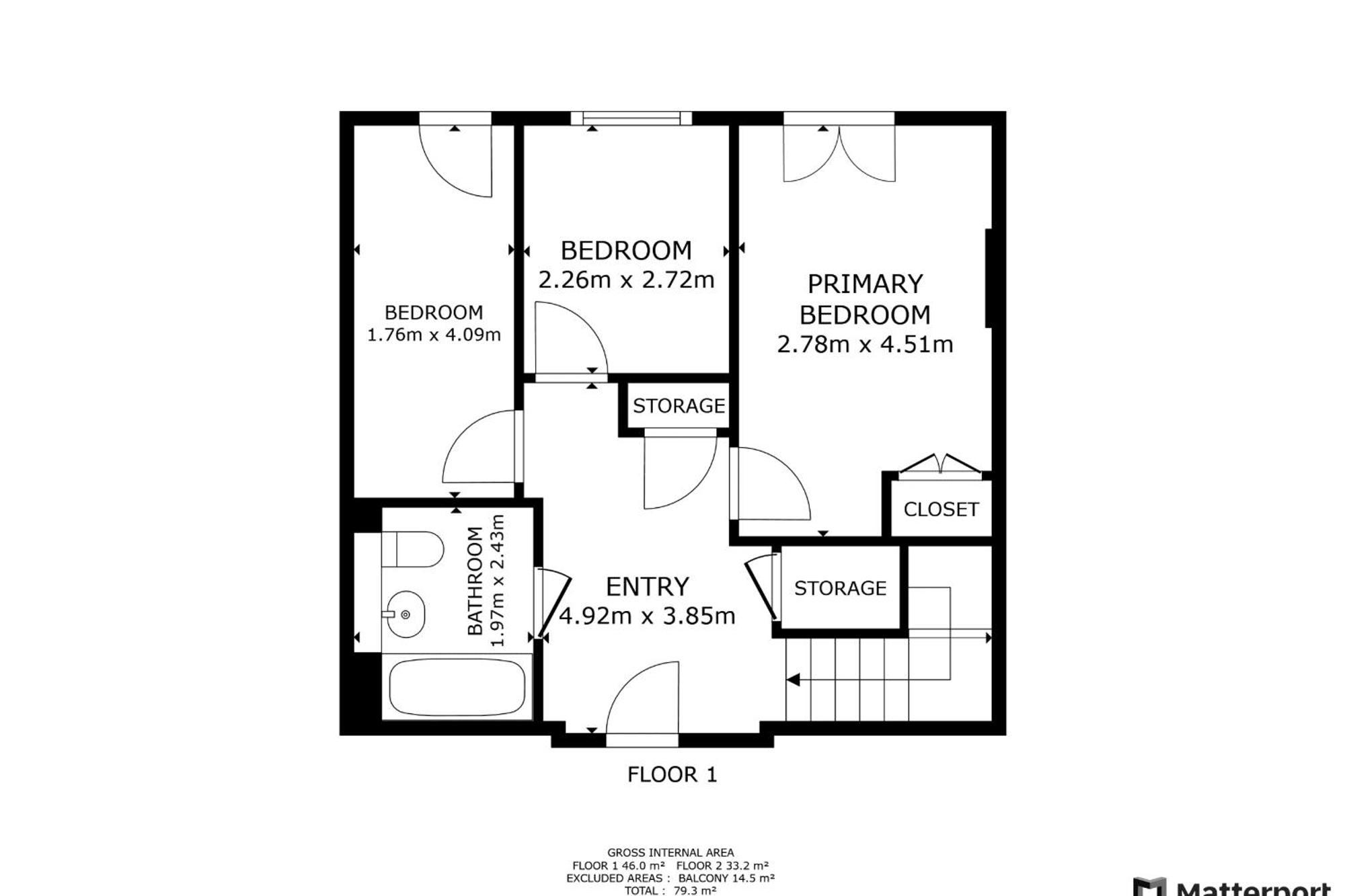 Modern Comfort Stratford 3br Duplex Lejlighed *