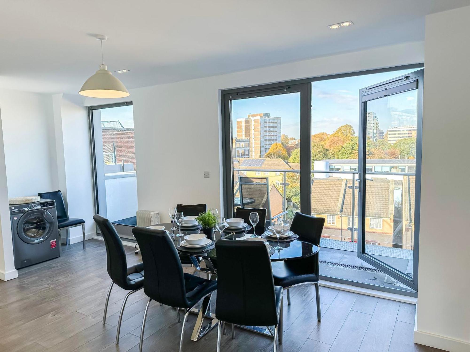 Appartement Contemporary With Private Terraces In Shoreditch, Hoxton, Islington Londen
