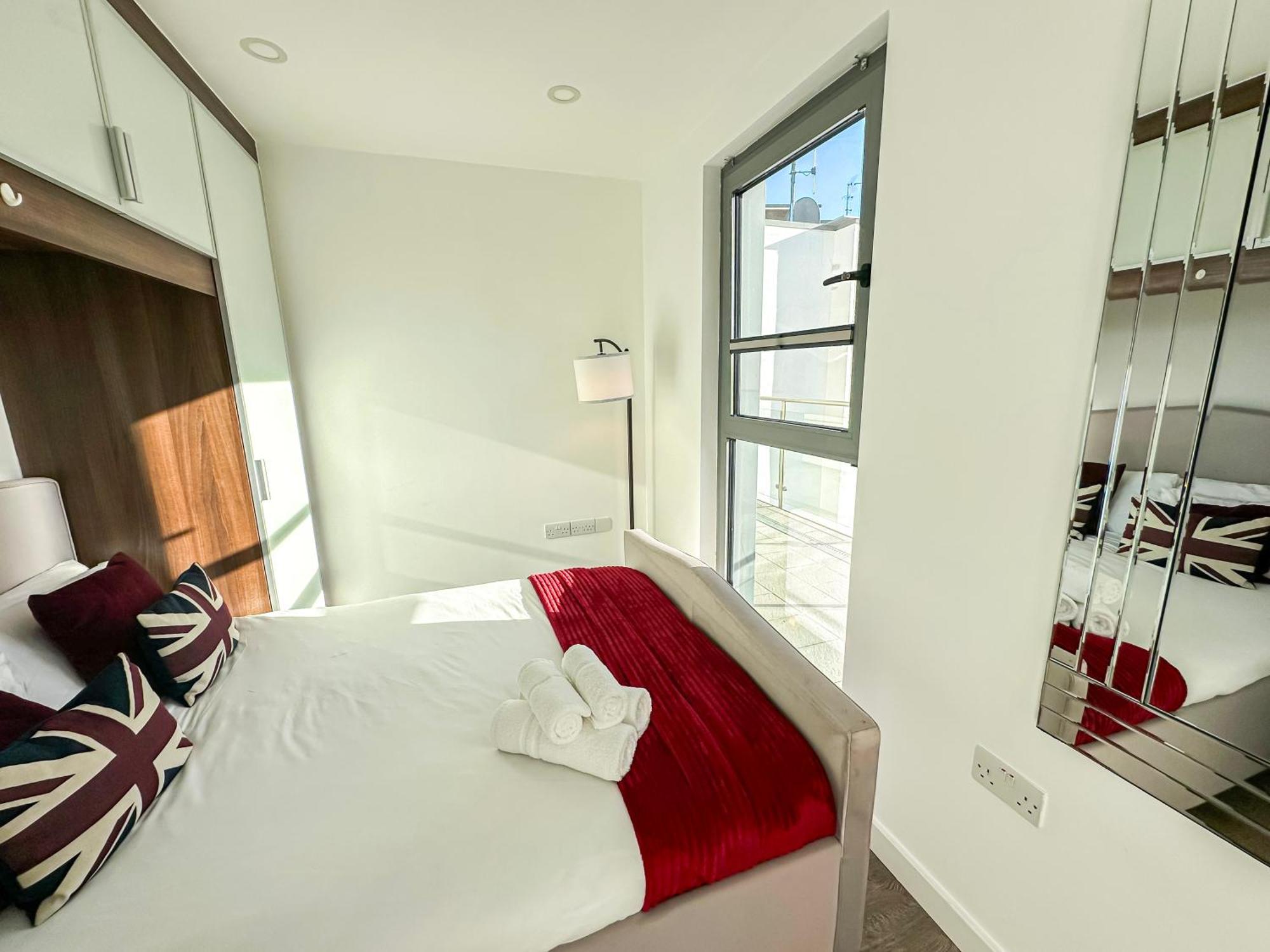 Appartement Contemporary With Private Terraces In Shoreditch, Hoxton, Islington Londen