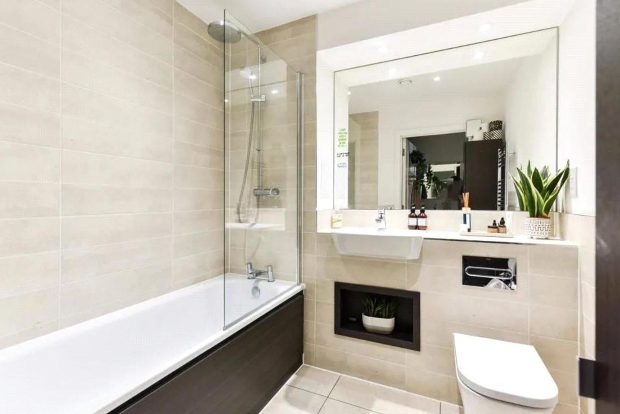 Lägenhet Londonaprt 1bed Balcony Gym Tv Wifi *