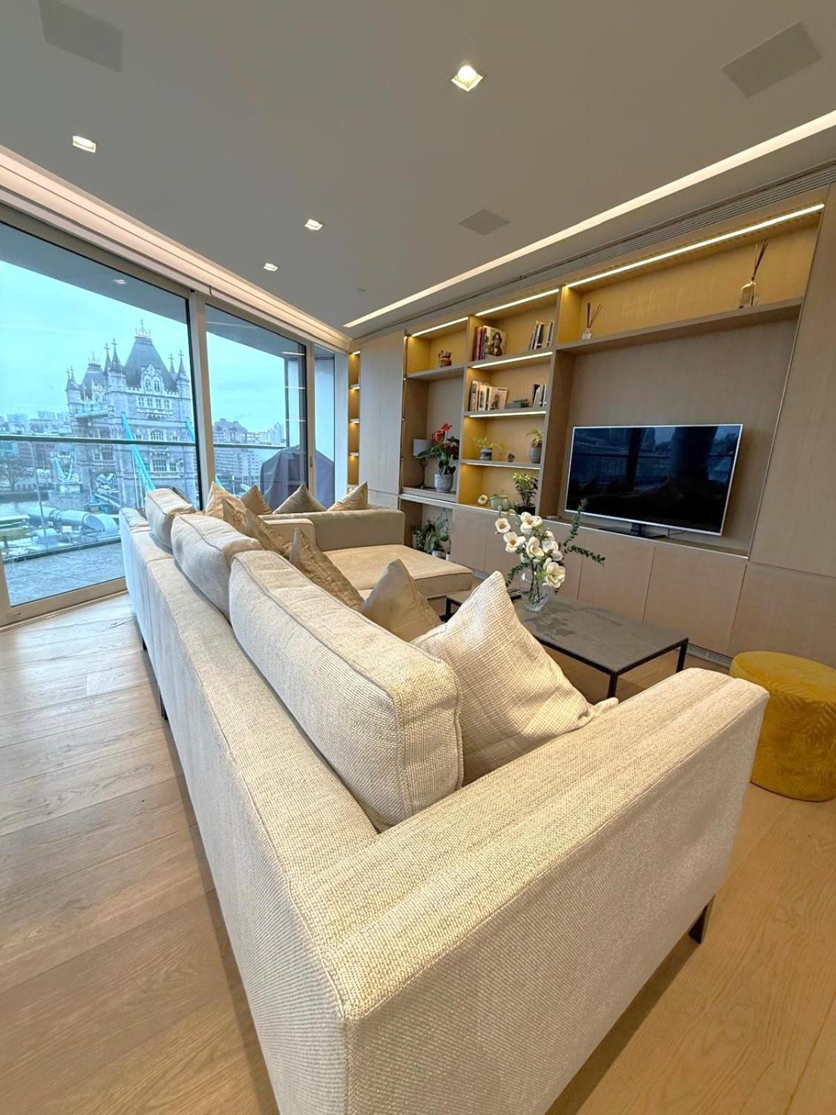 Lägenhet Tower Bridge Amazing View Luxury 3 Beds London