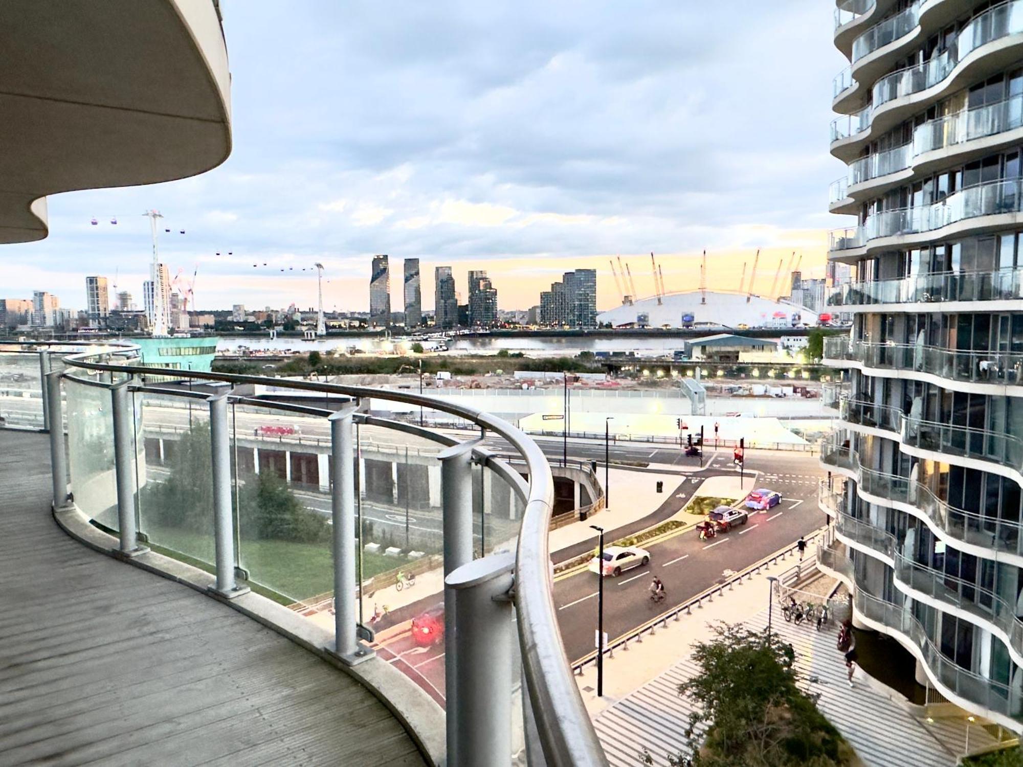 Excel Cosy With Balcony & River View Close To O2 Arena, Cable Car, Hall Leilighet