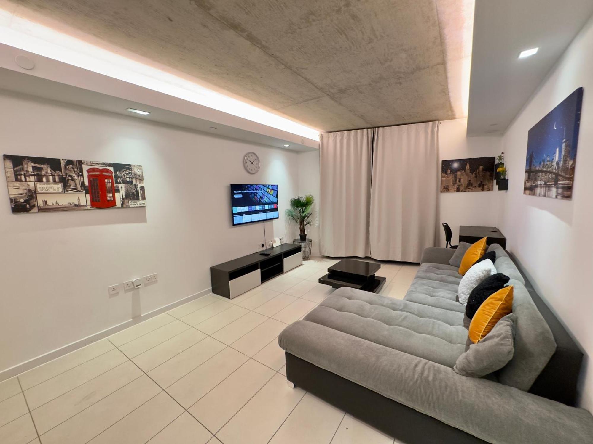 Leilighet Excel Cosy With Balcony & River View Close To O2 Arena, Cable Car, Hall London