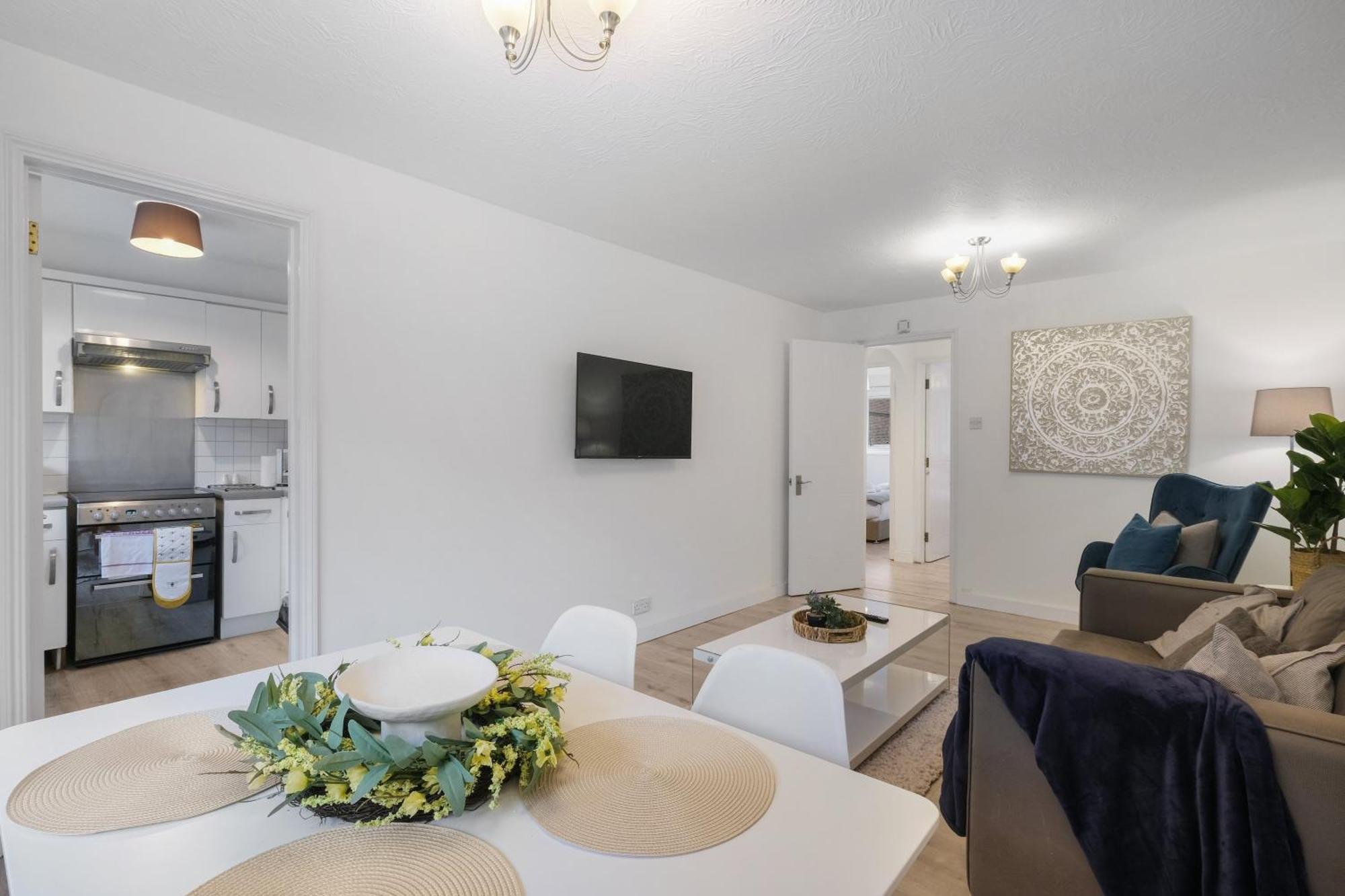 Leilighet Charming 2-bedroom, 1-bathroom In Transom Square *