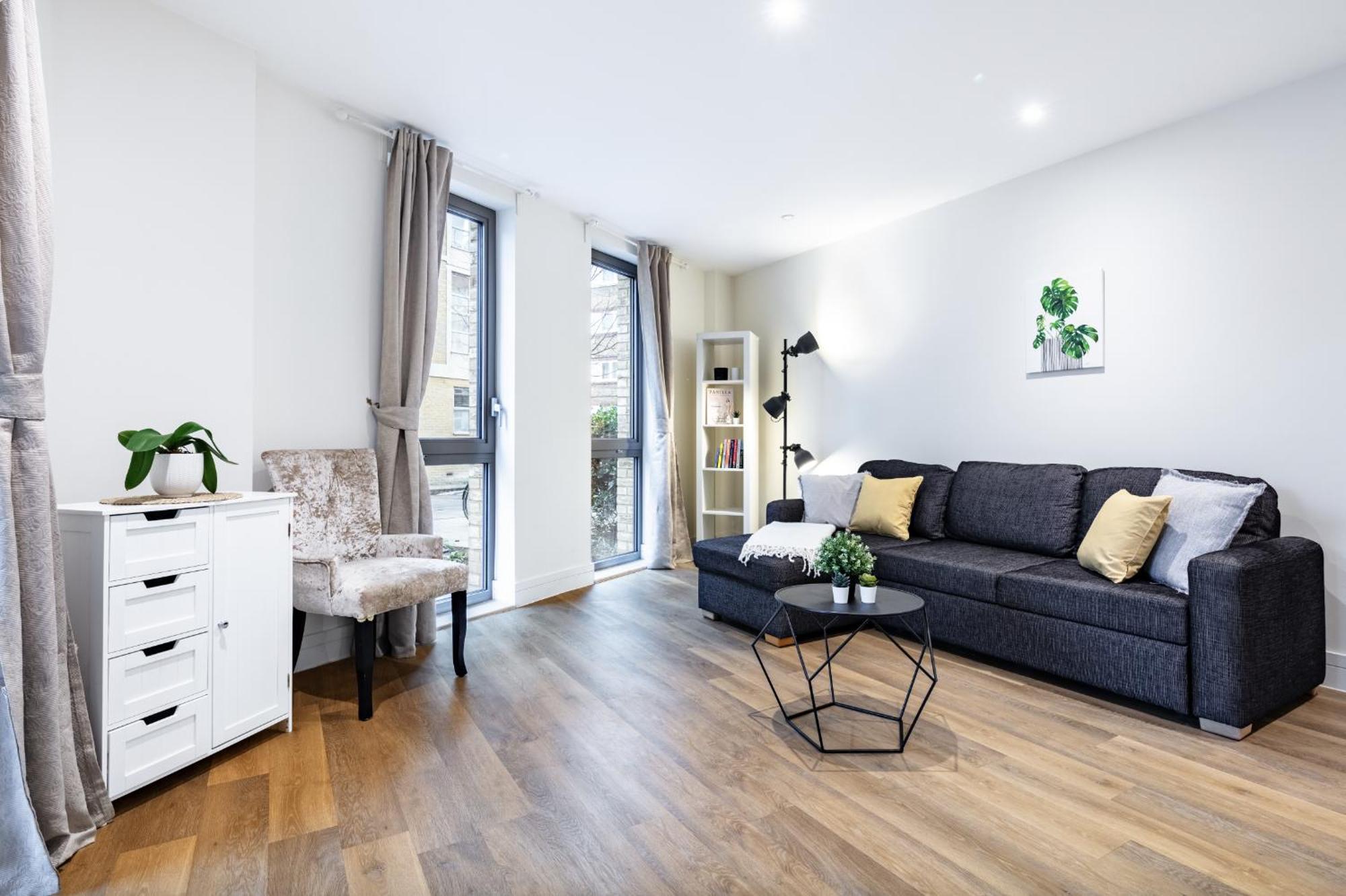 Modern New-built 1 Bedroom In Heart Of Ldn Leilighet London